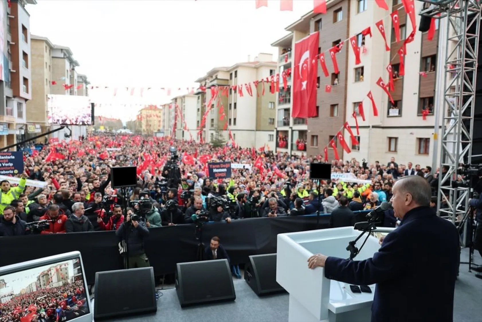 Cumhurbaşkanı Erdoğan'ın Elazığ ziyaretinden fotoğraflar