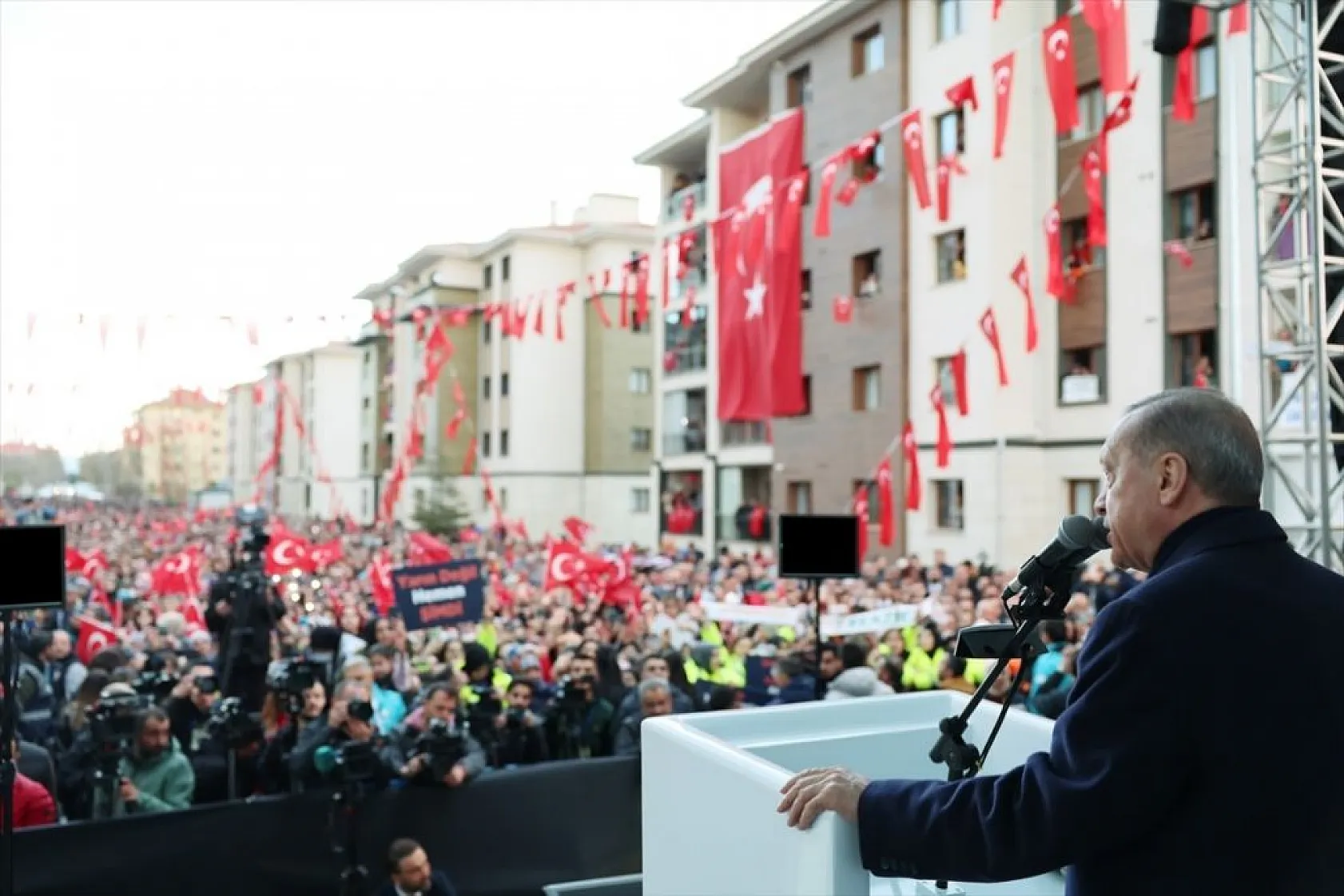 Cumhurbaşkanı Erdoğan'ın Elazığ ziyaretinden fotoğraflar