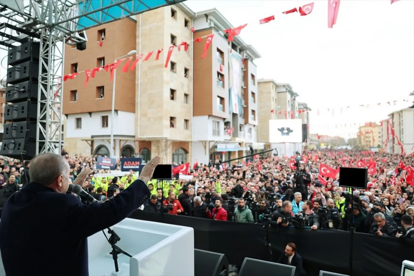 Cumhurbaşkanı Erdoğan'ın Elazığ ziyaretinden fotoğraflar