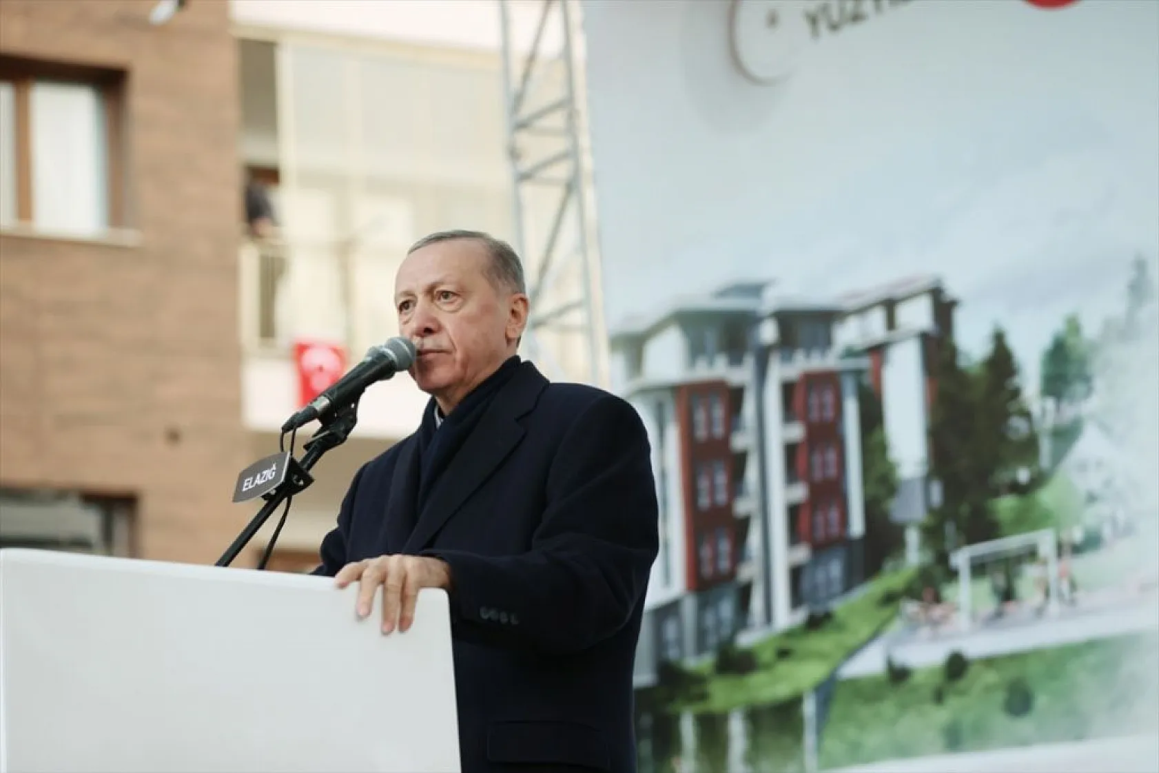 Cumhurbaşkanı Erdoğan'ın Elazığ ziyaretinden fotoğraflar