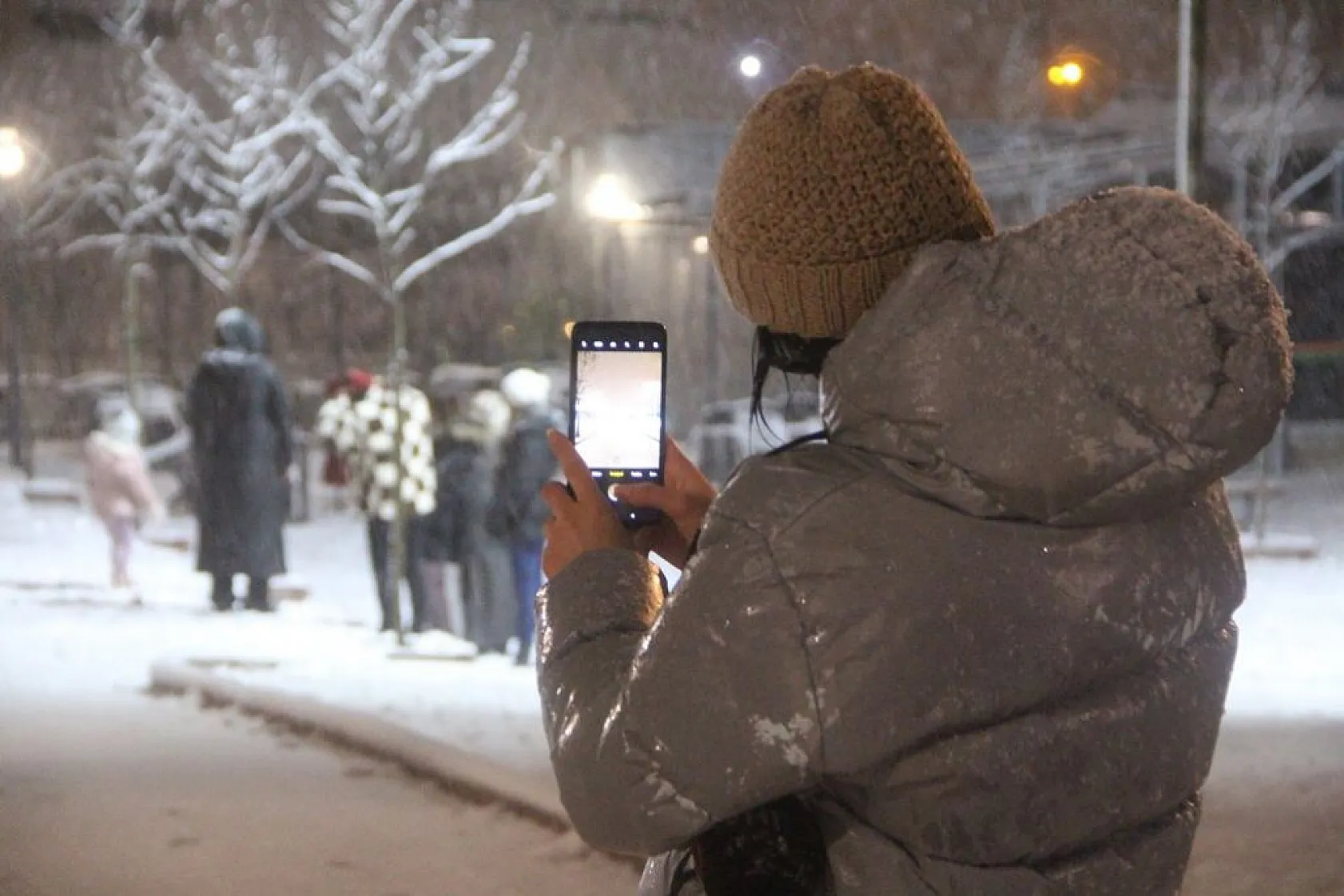 Elazığ'da kar yağışı etkili oldu