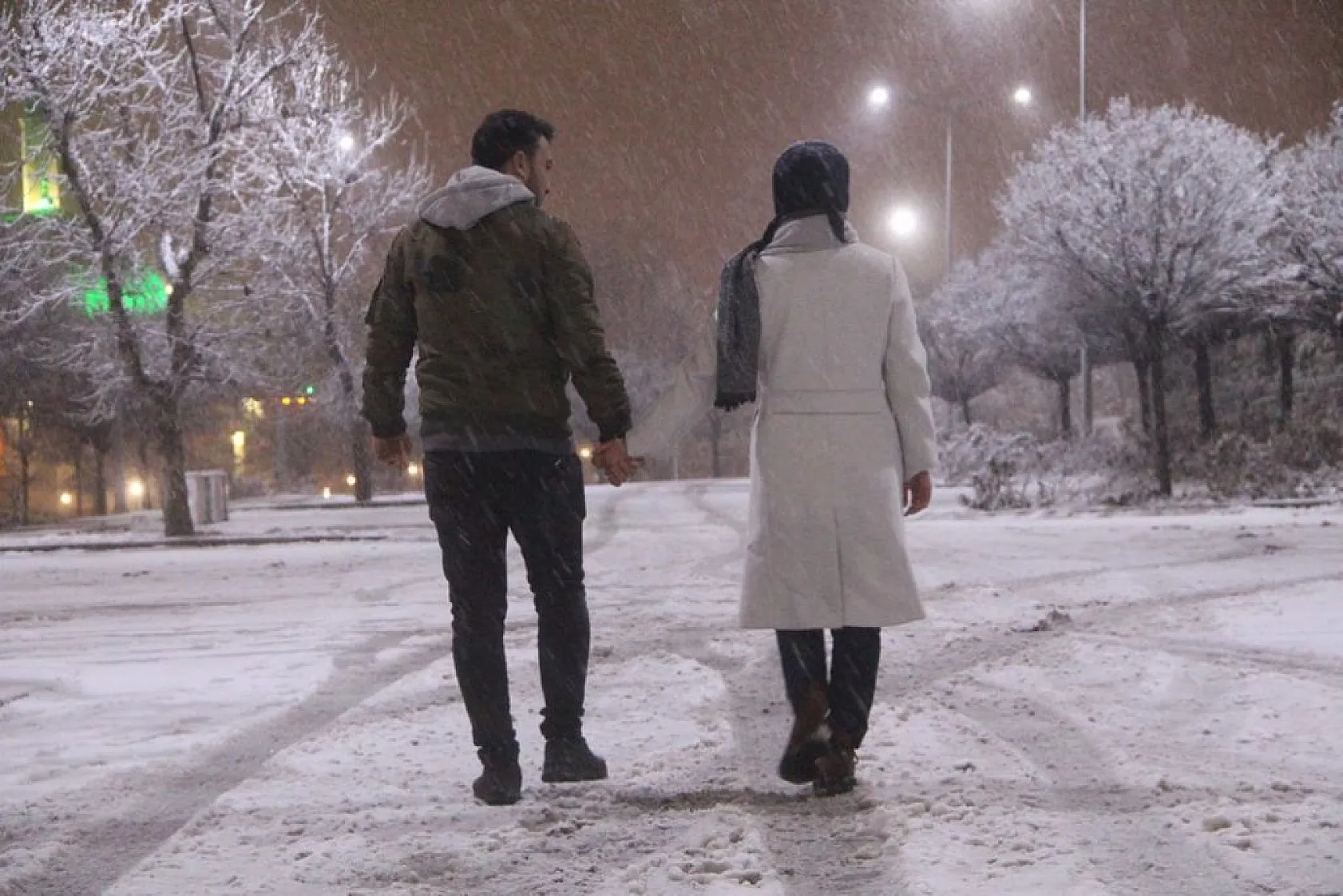 Elazığ'da kar yağışı etkili oldu