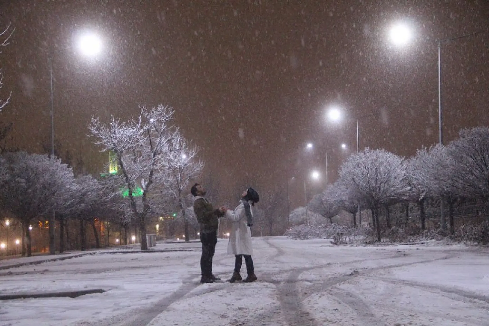 Elazığ'da kar yağışı etkili oldu