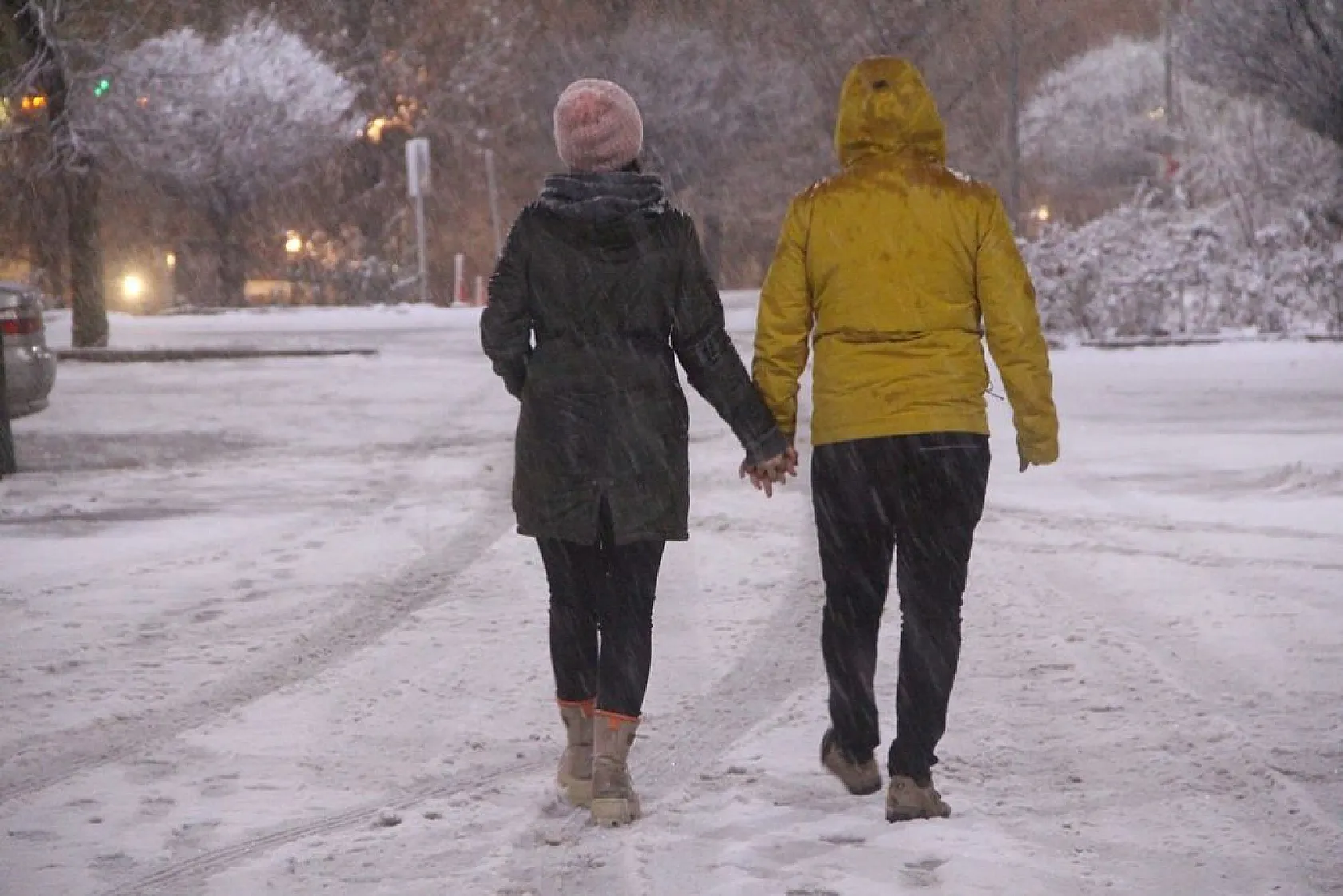 Elazığ'da kar yağışı etkili oldu