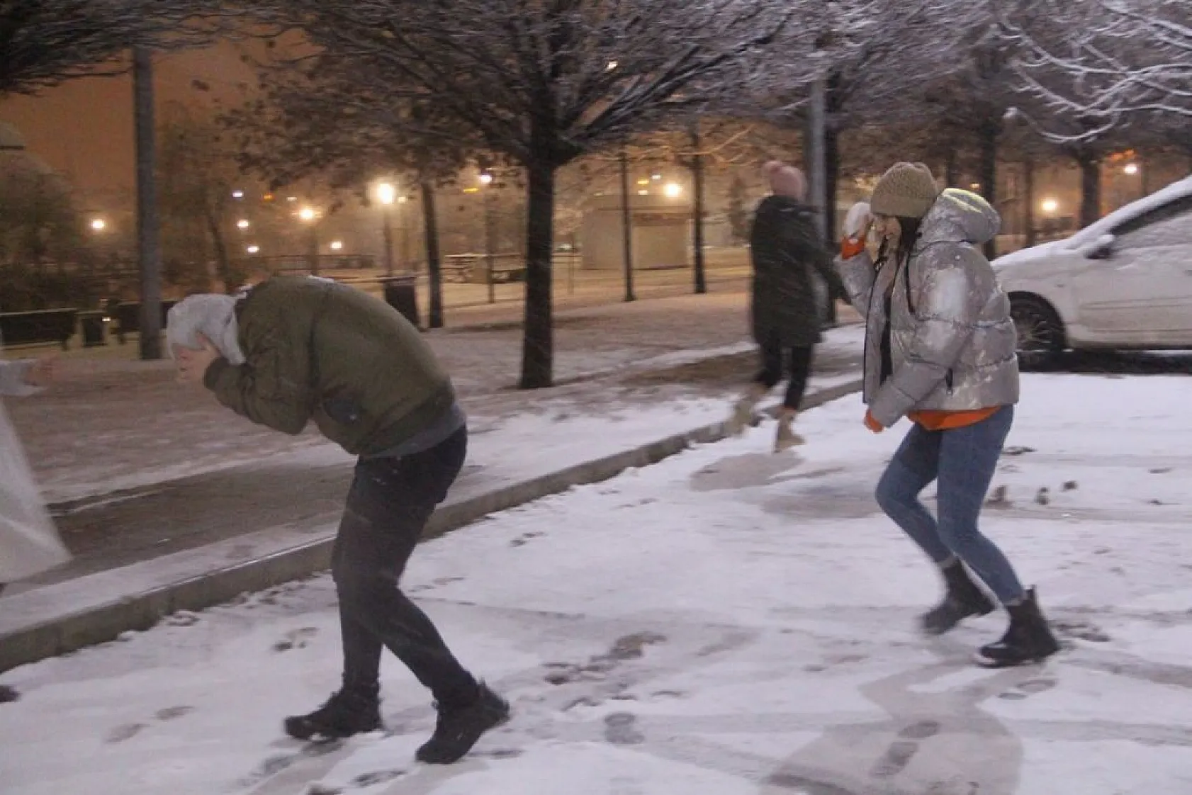 Elazığ'da kar yağışı etkili oldu