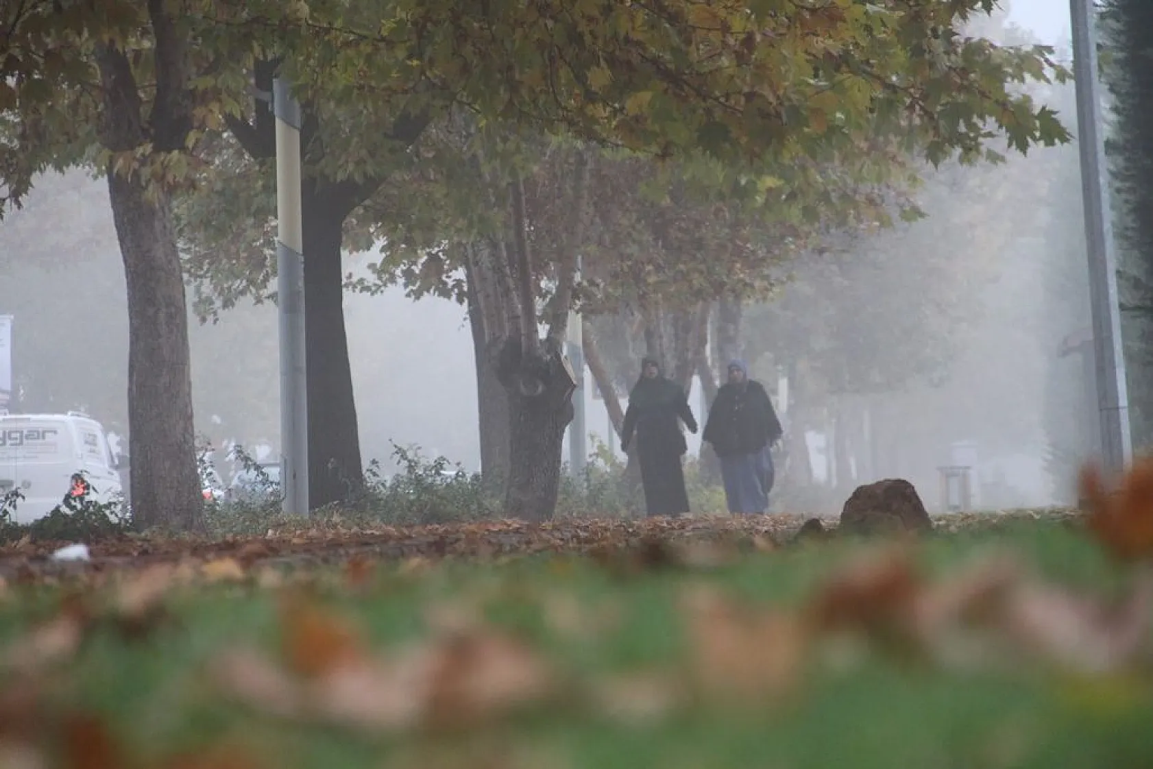 Elazığ'da sis etkili oldu