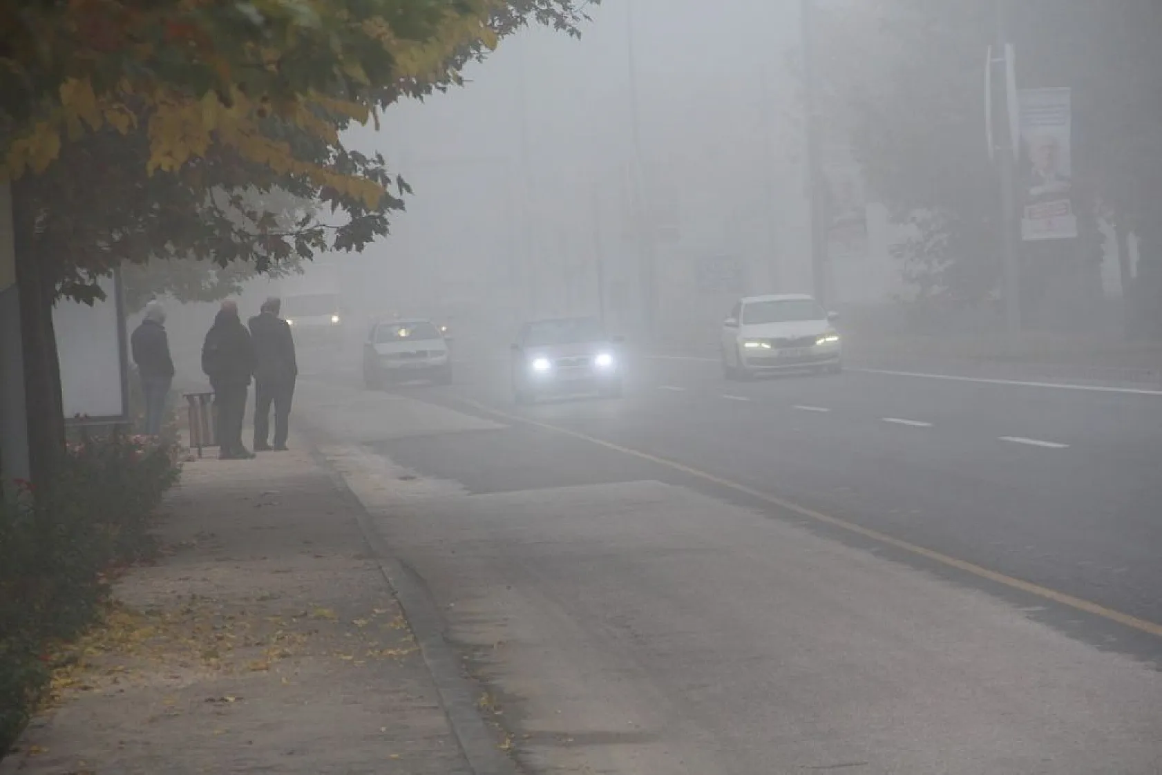 Elazığ'da sis etkili oldu