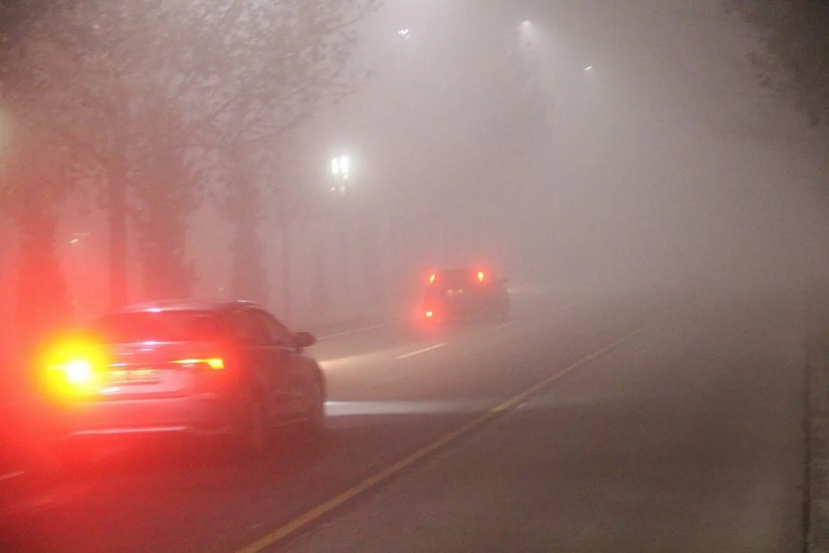 Elazığ sis altında