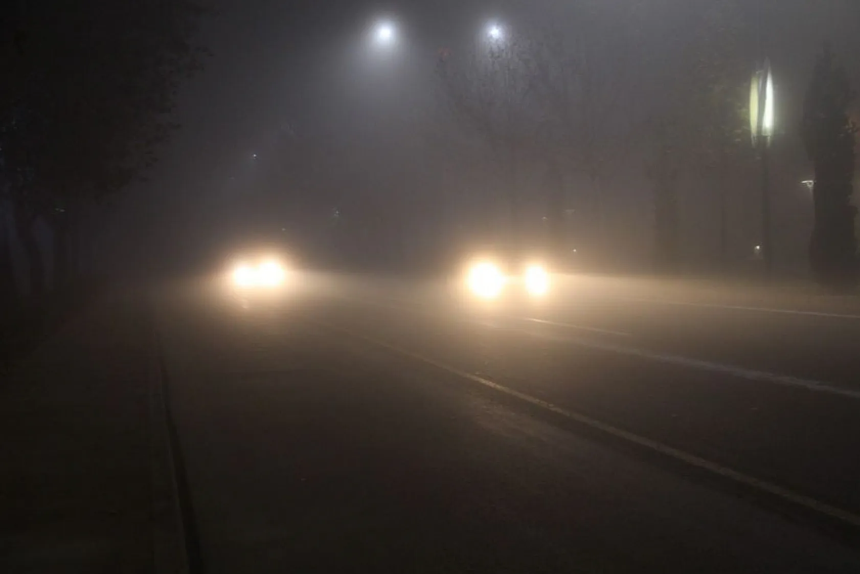 Elazığ sis altında