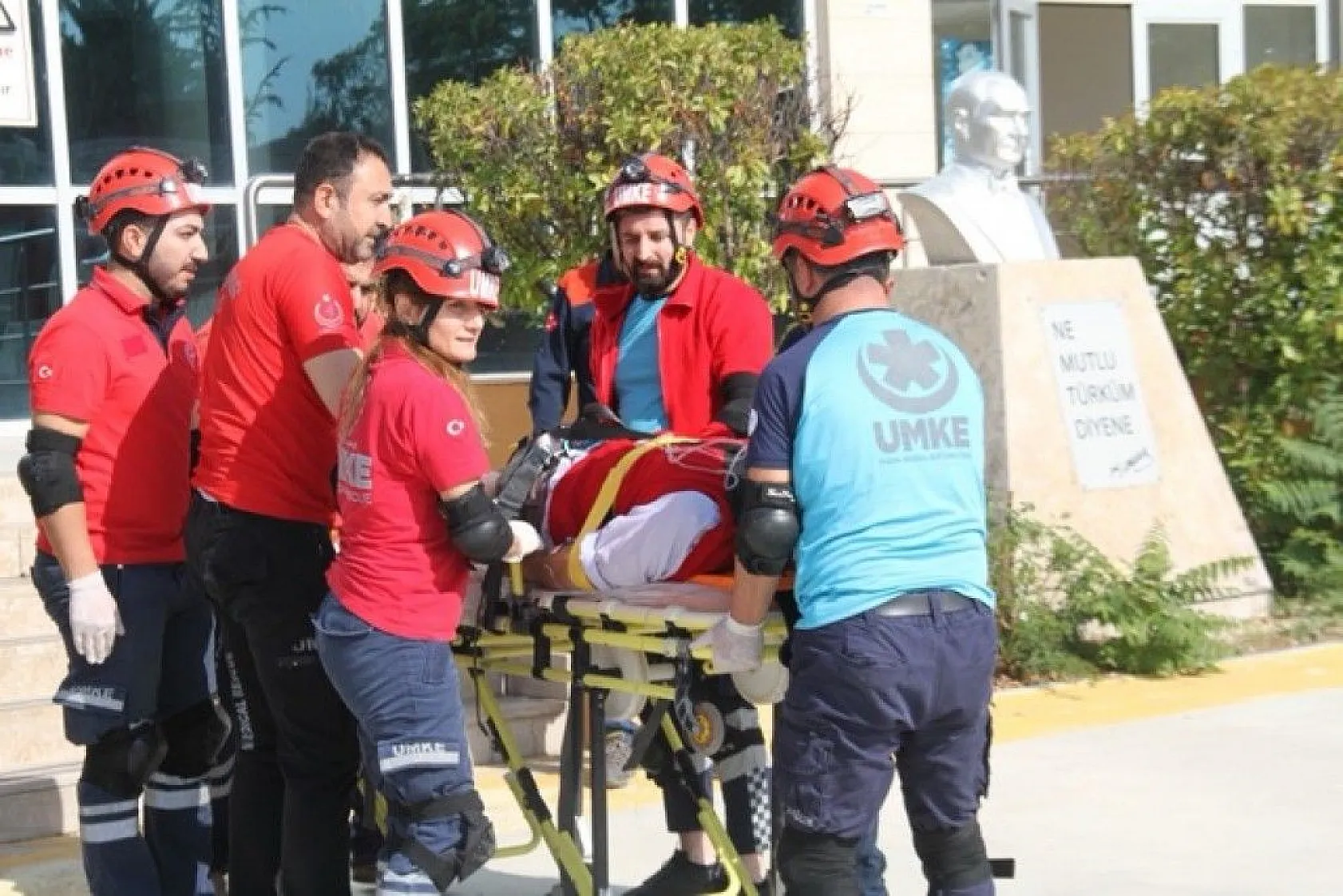 Gerçeği aratmayan tatbikat