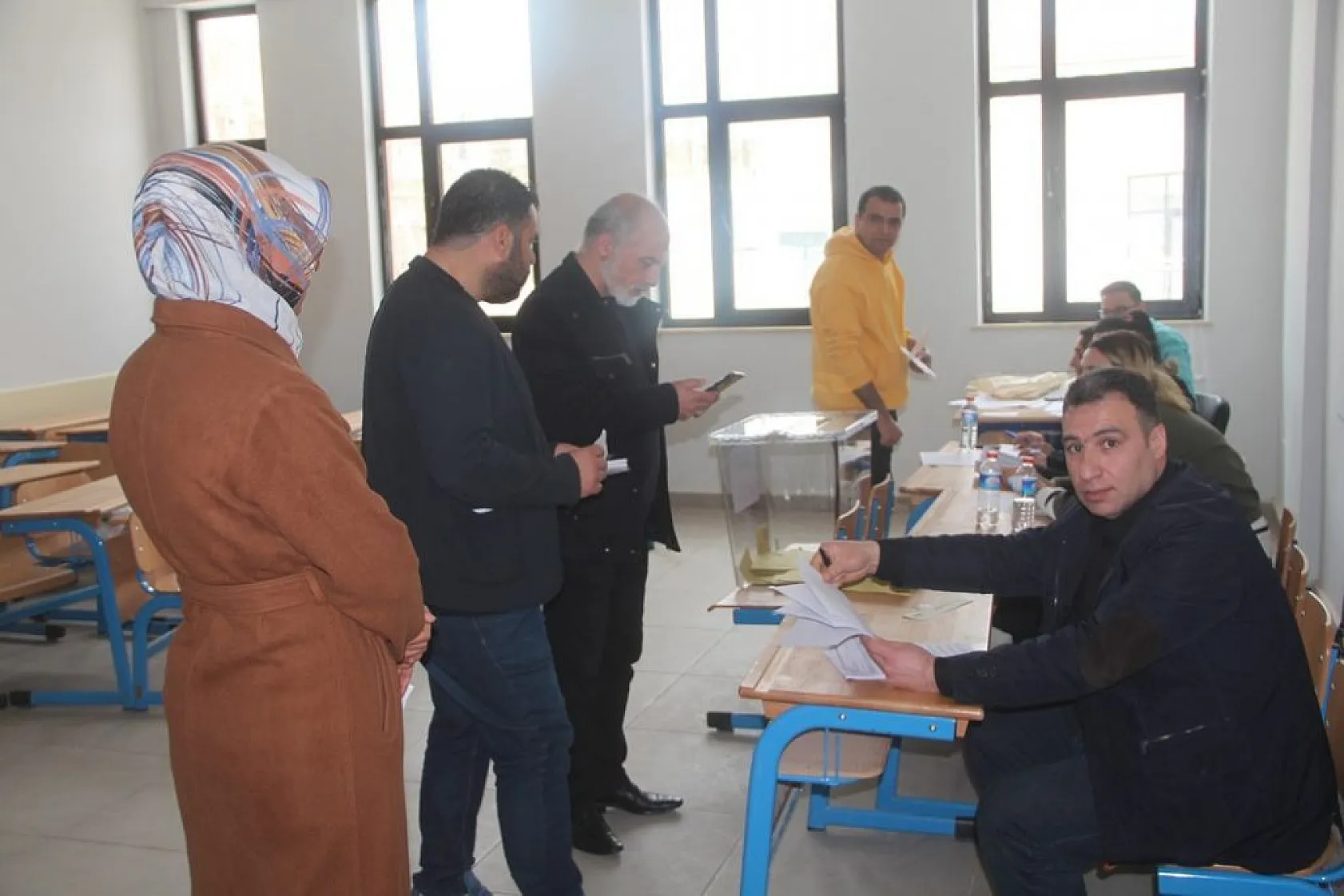 Güneykent Mahallesi sandık başına gitti