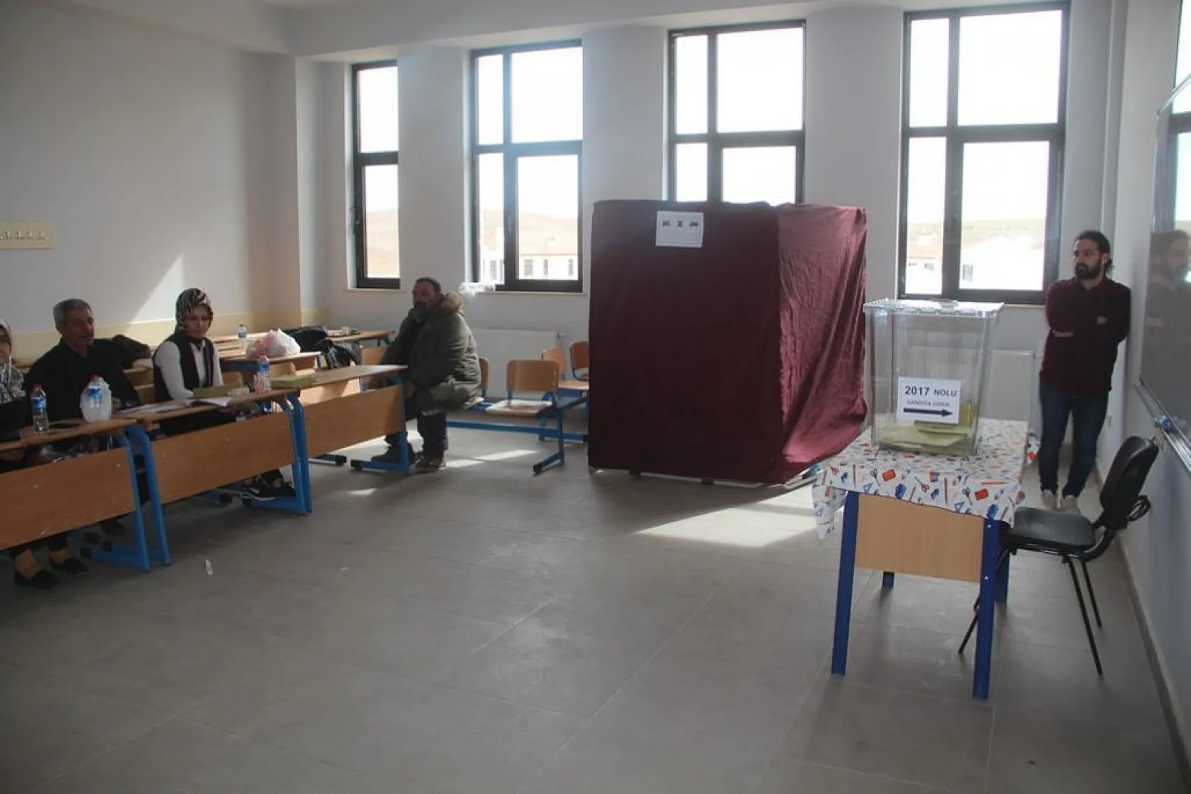 Güneykent Mahallesi sandık başına gitti