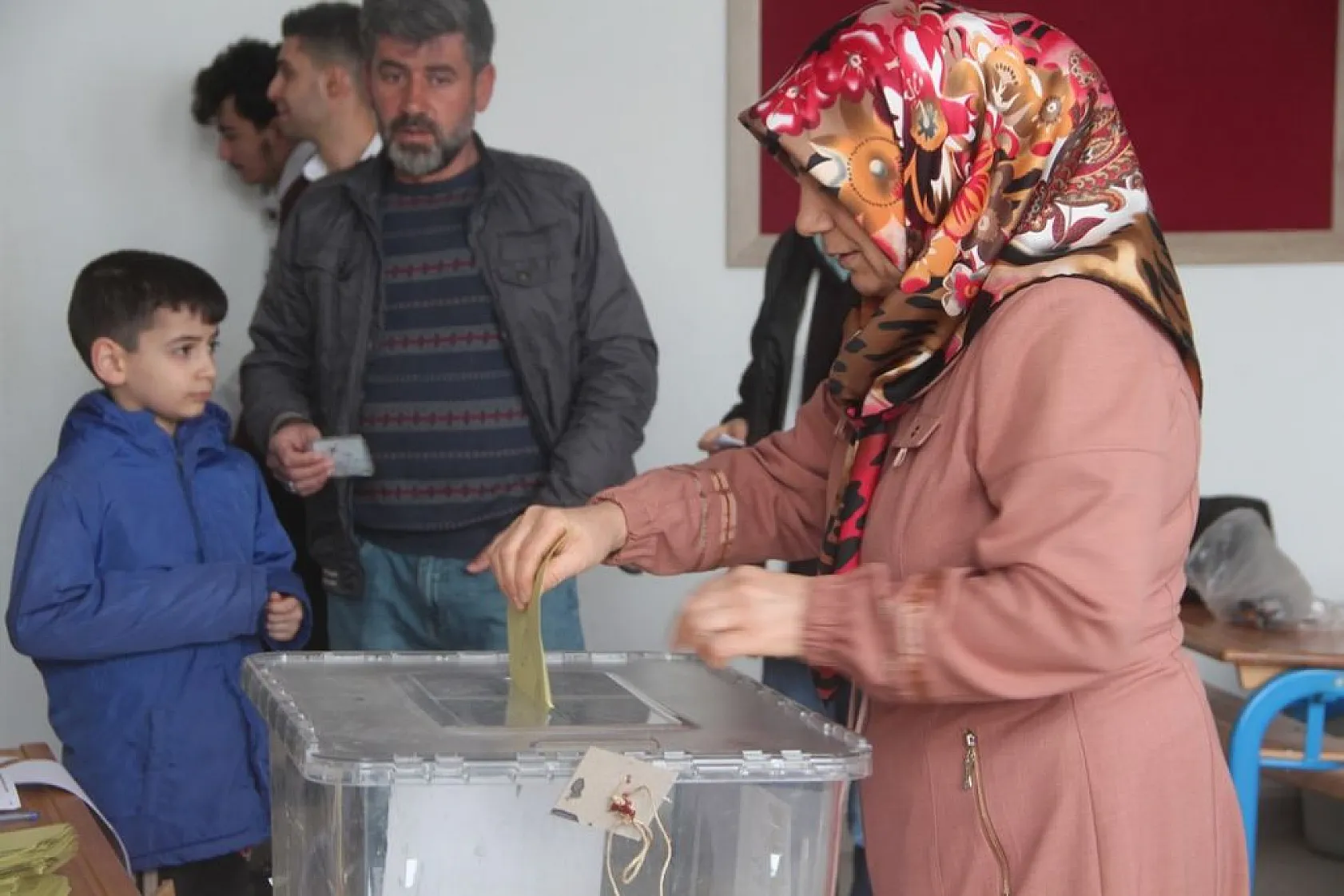 Güneykent Mahallesi sandık başına gitti