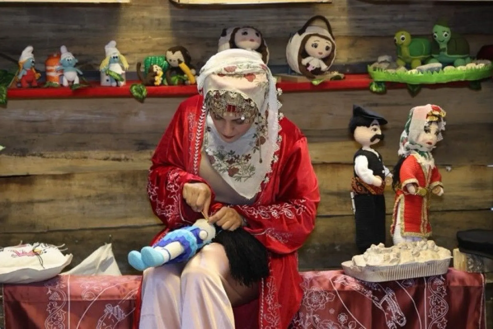 Harput'un kültürel mirası amigurumi ile yaşatılıyor