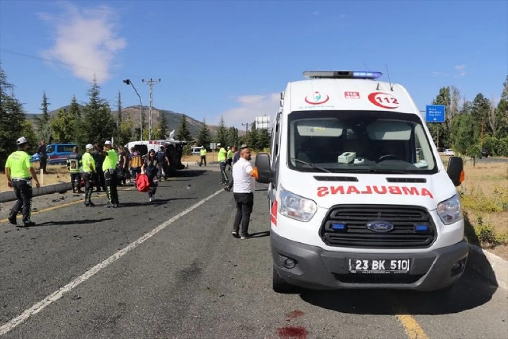 Elazığ'da feci kaza! Çok sayıda yaralı var