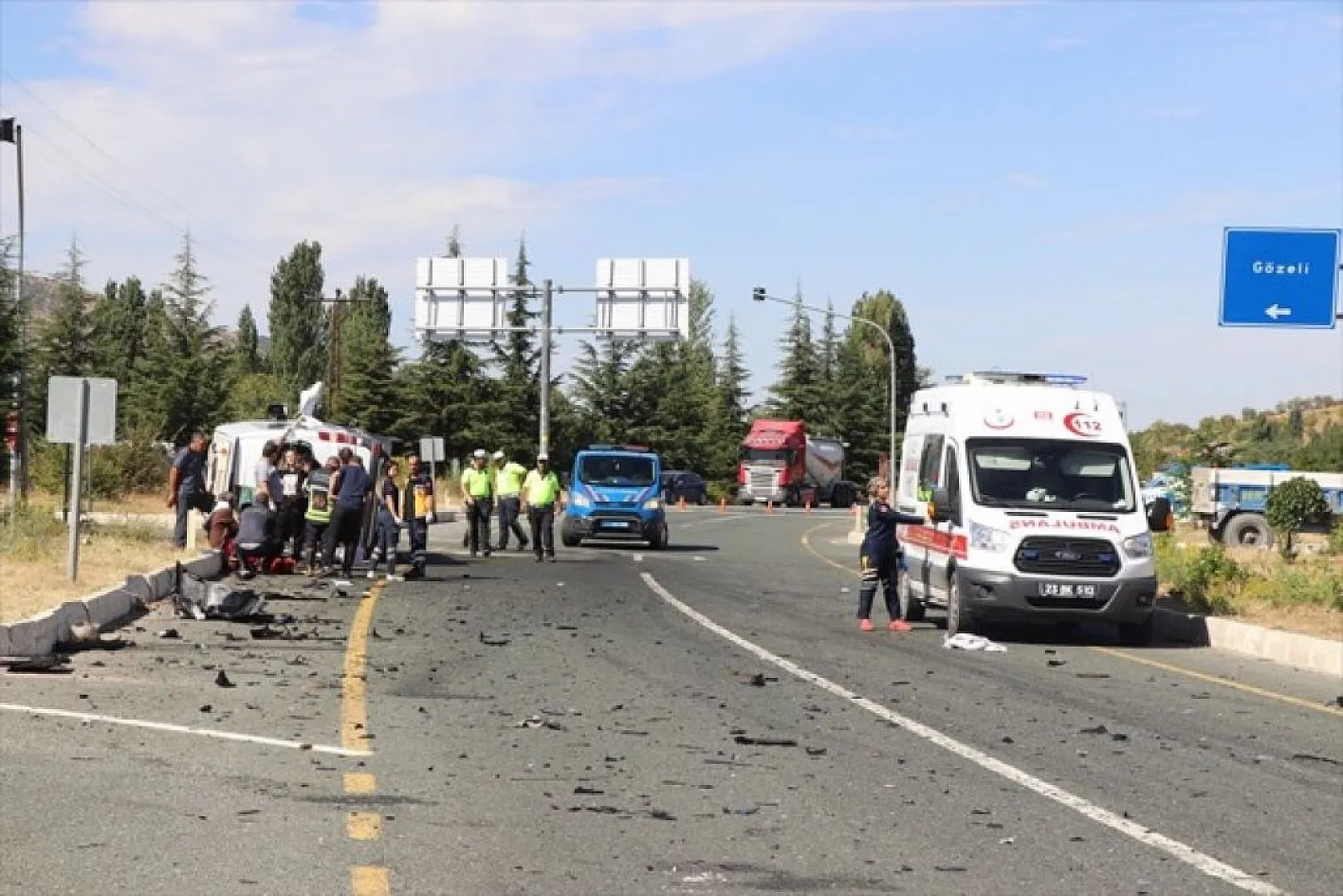 Elazığ'da feci kaza! Çok sayıda yaralı var