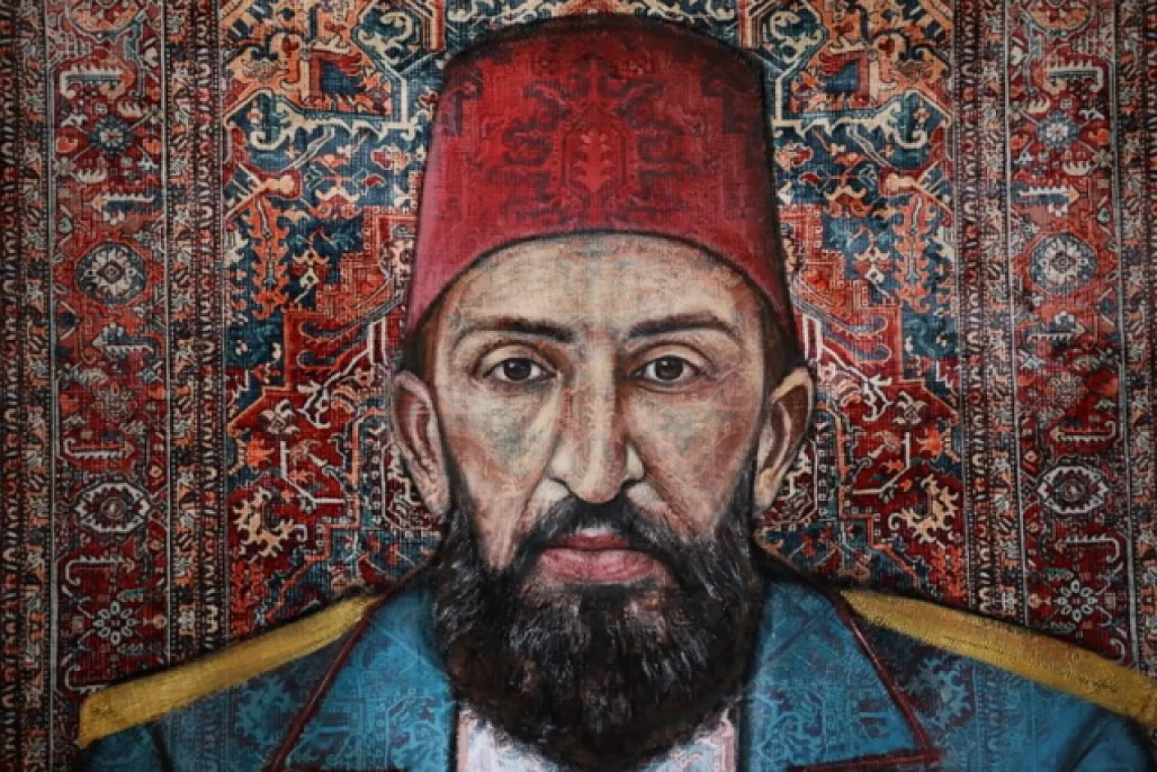 Elazığlı mühendis halı üzerine portreleriyle dünyaya açıldı