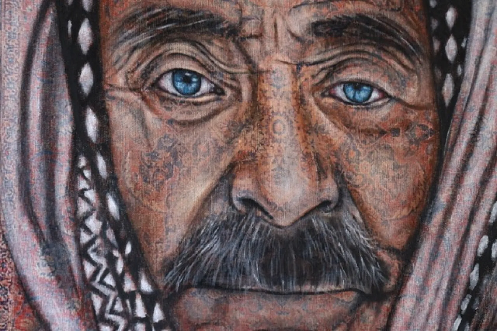 Elazığlı mühendis halı üzerine portreleriyle dünyaya açıldı