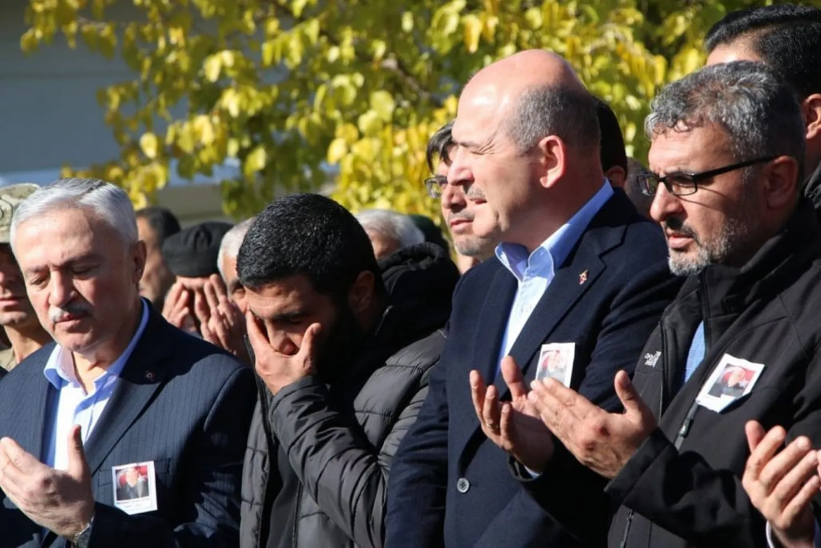 Şehit Fethi Sekin'in babası son yolculuğuna uğurlandı