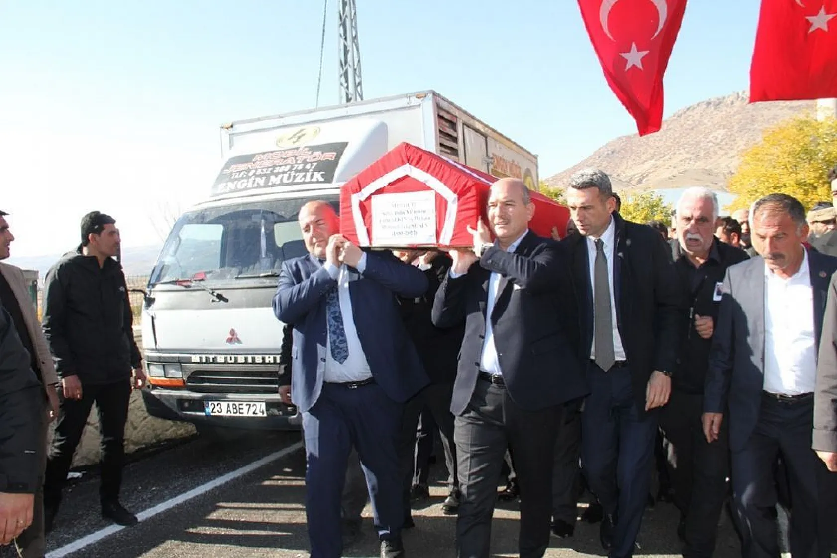 Şehit Fethi Sekin'in babası son yolculuğuna uğurlandı