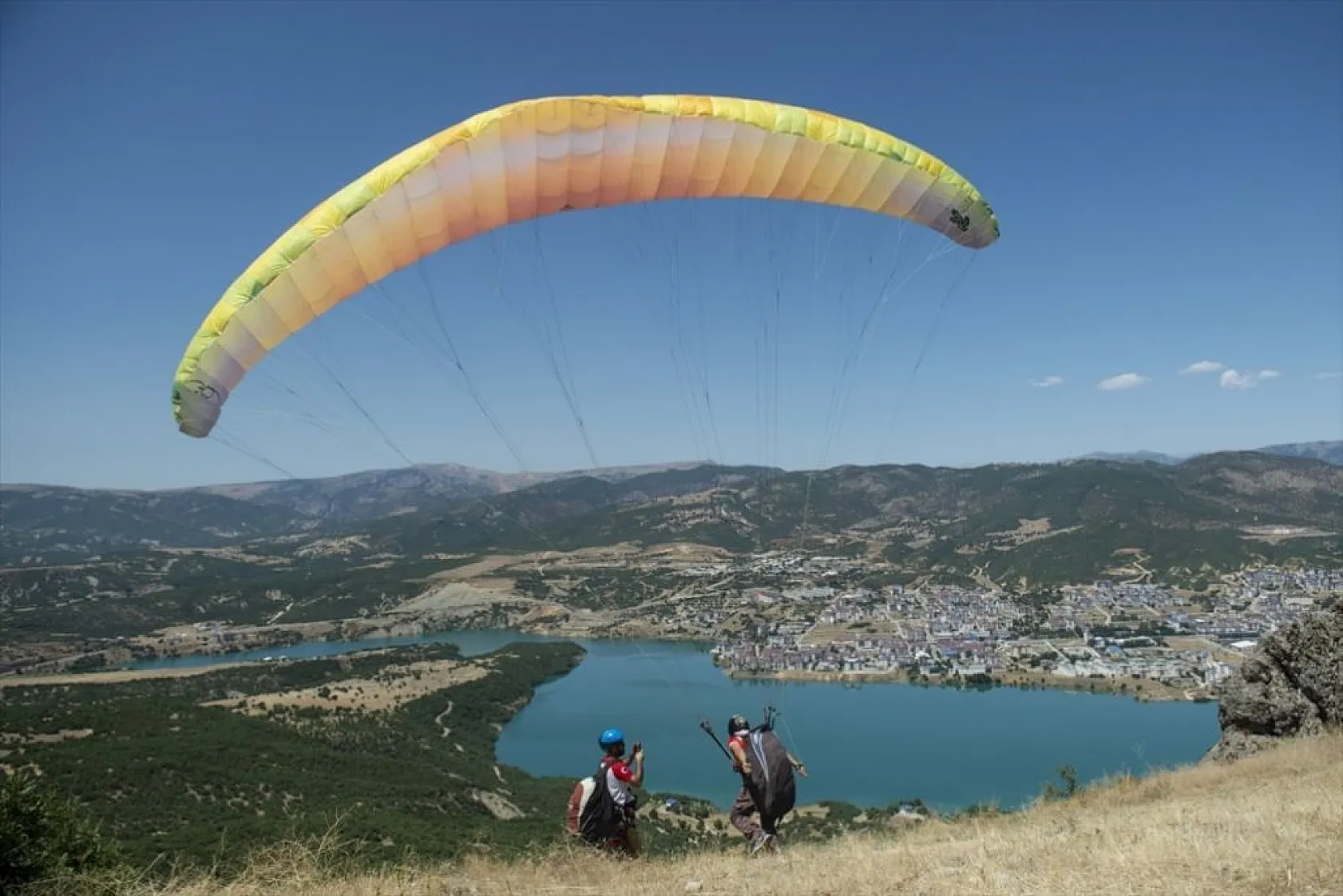 Yamaç paraşütü tutkunlarının yeni adresi: Tunceli