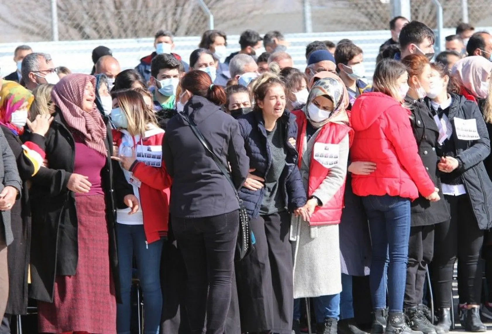 11 şehit Elazığ'dan törenle Ankara'ya uğurlandı