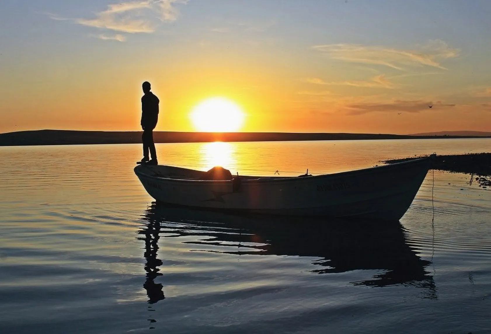 Anadolu'nun plajı, gün batımı drone görüntüsüyle görenleri etkiledi