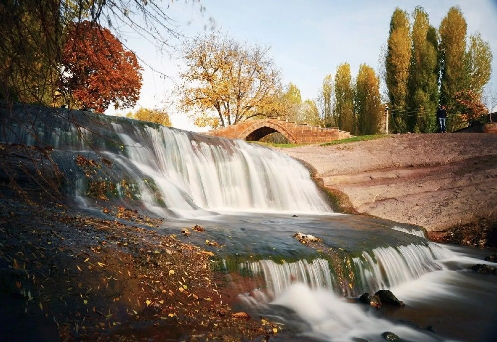 Ahlat'ta seyrine doyumsuz sonbahar manzaraları