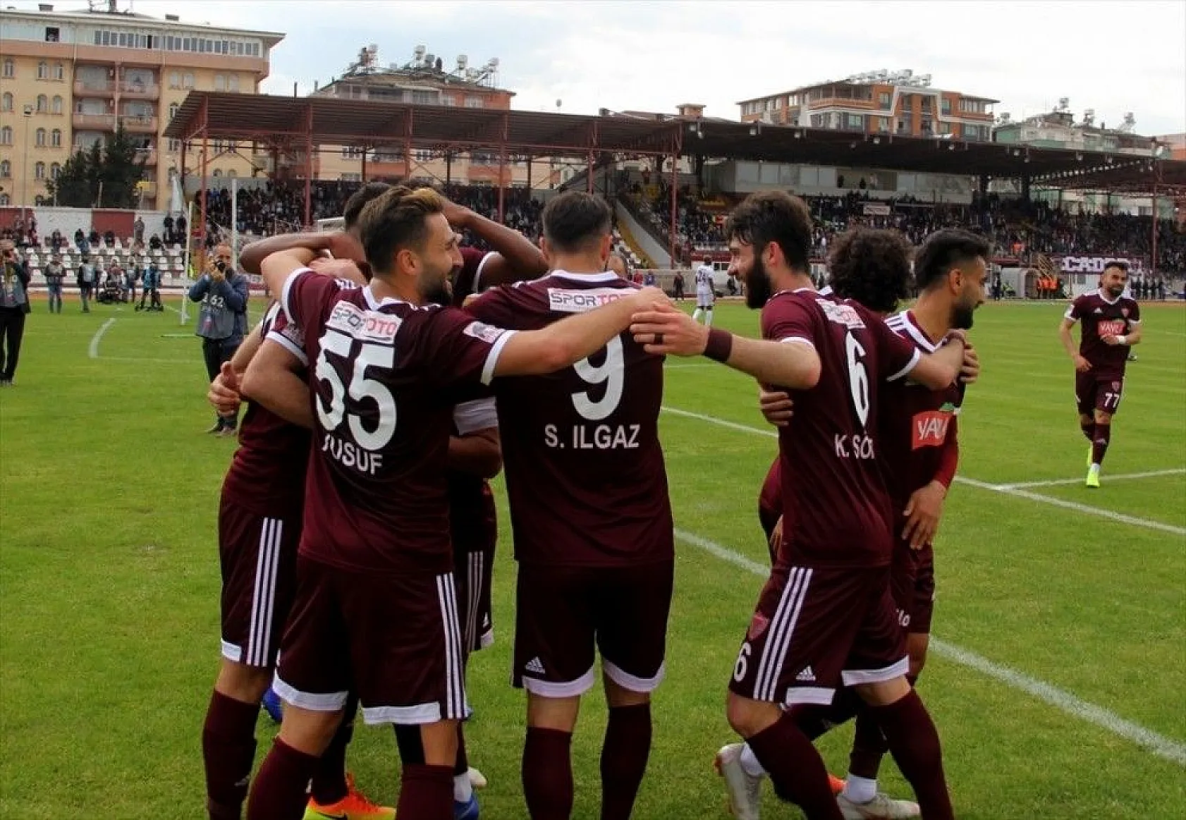 Hatayspor - Elazığspor maçından kareler