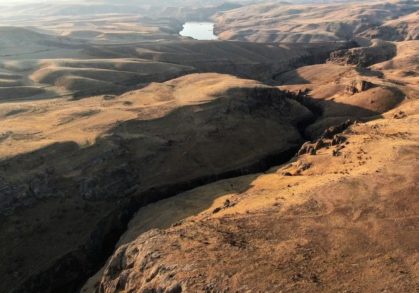 Elazığ'daki kanyonlardan muhteşem fotoğraflar