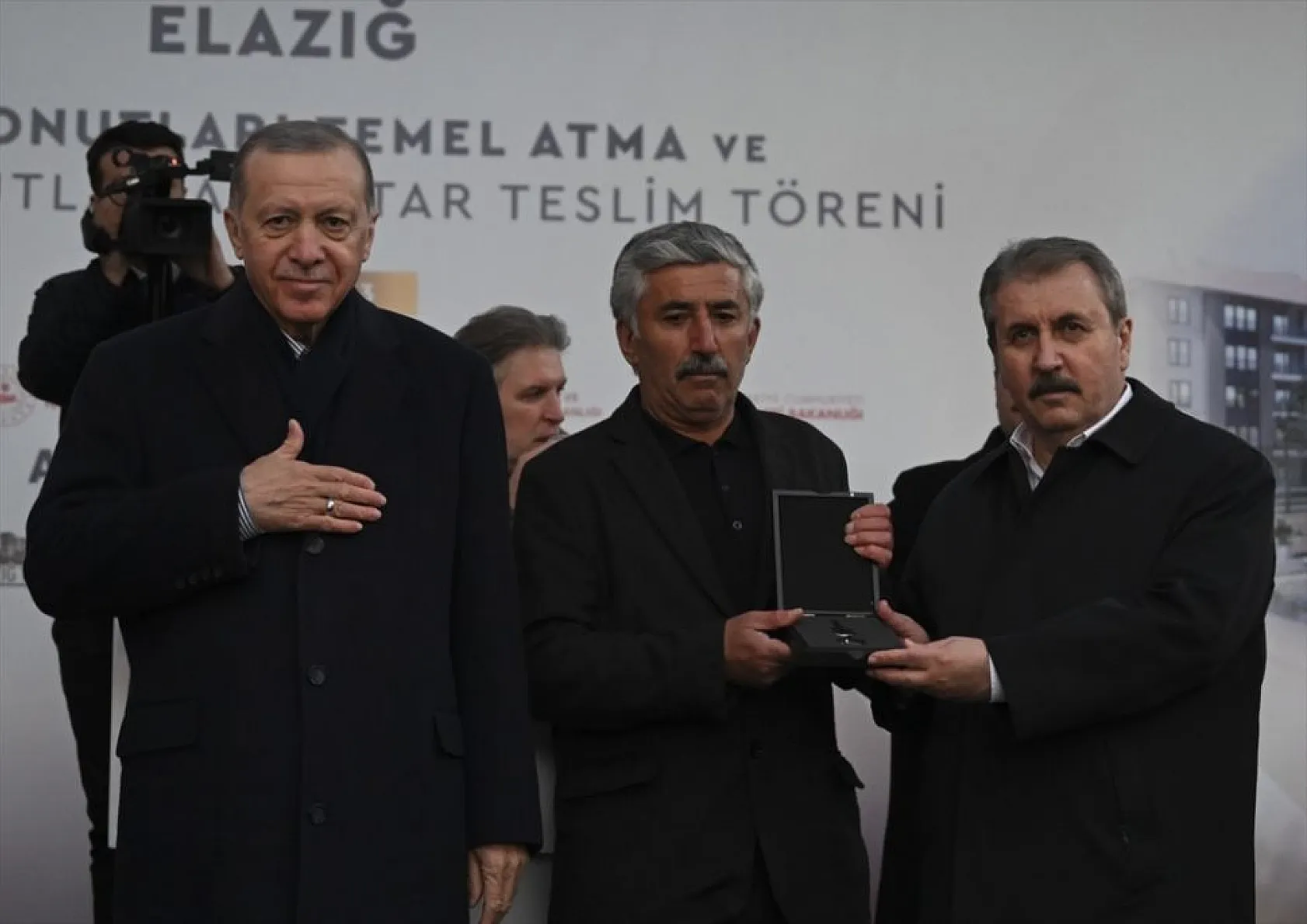 Cumhurbaşkanı Erdoğan'ın Elazığ ziyaretinden fotoğraflar