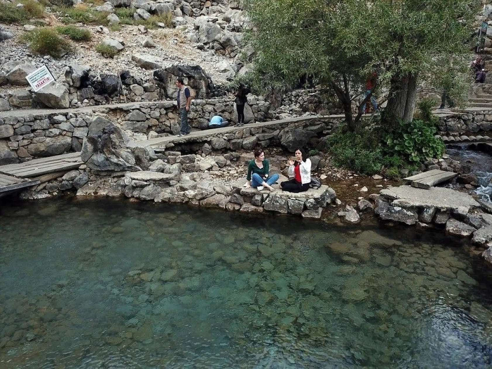 'Munzur Gözeleri' turistlerin gözdesi oldu