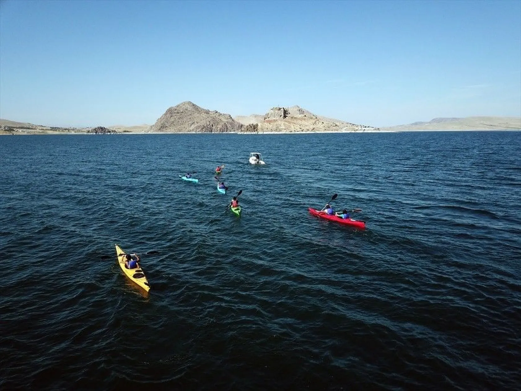 'Saklı cennet' Pertek su sporlarıyla şenlendi