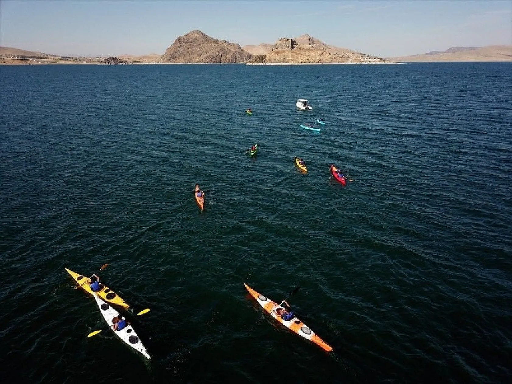 'Saklı cennet' Pertek su sporlarıyla şenlendi