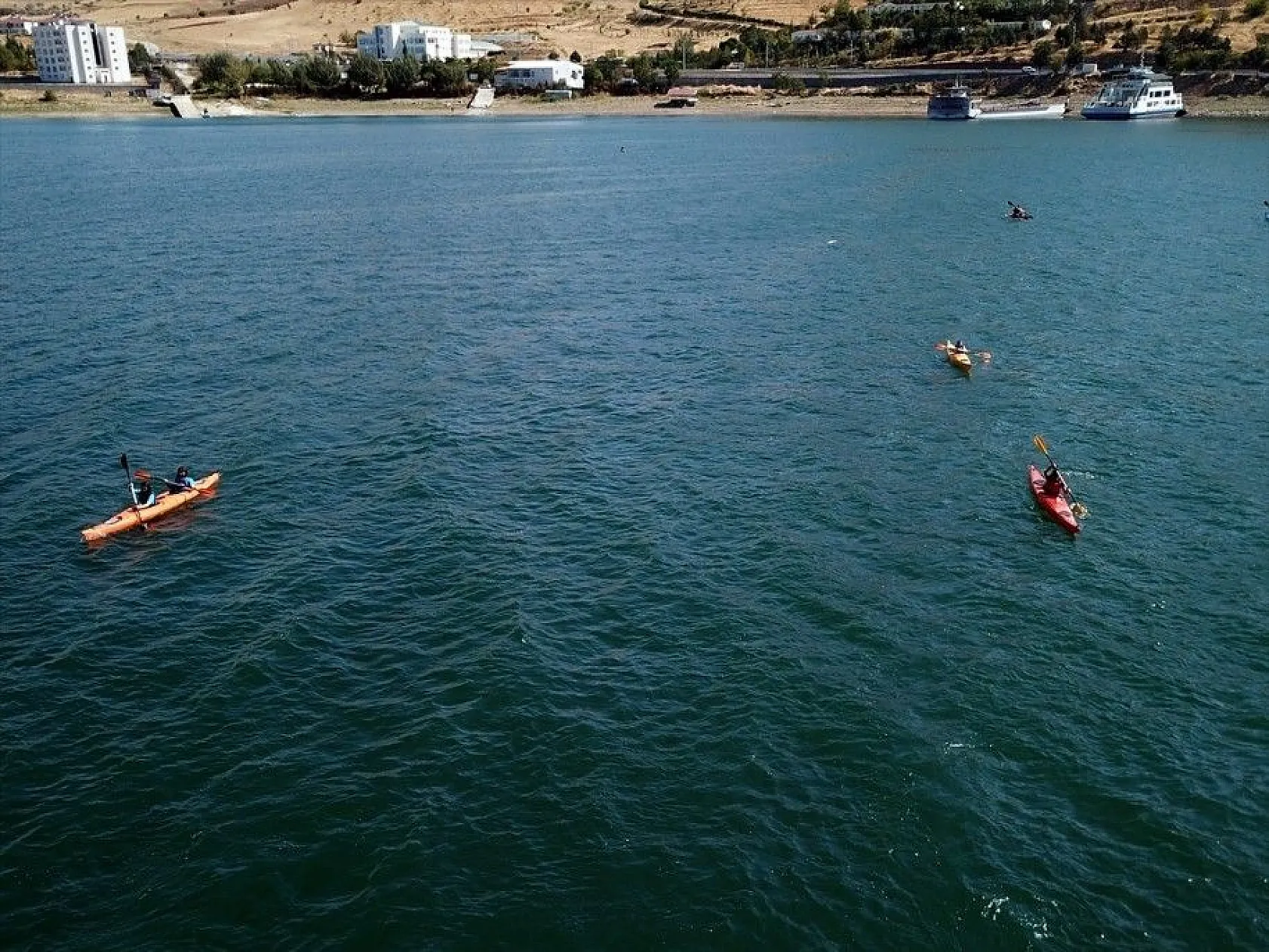 'Saklı cennet' Pertek su sporlarıyla şenlendi