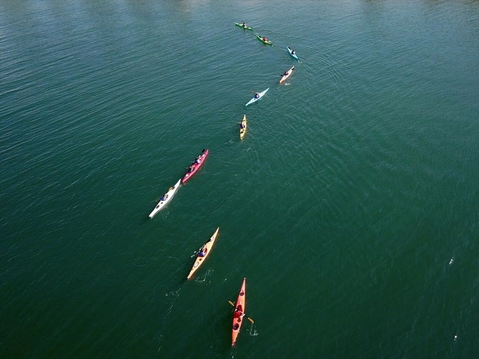 'Saklı cennet' Pertek su sporlarıyla şenlendi