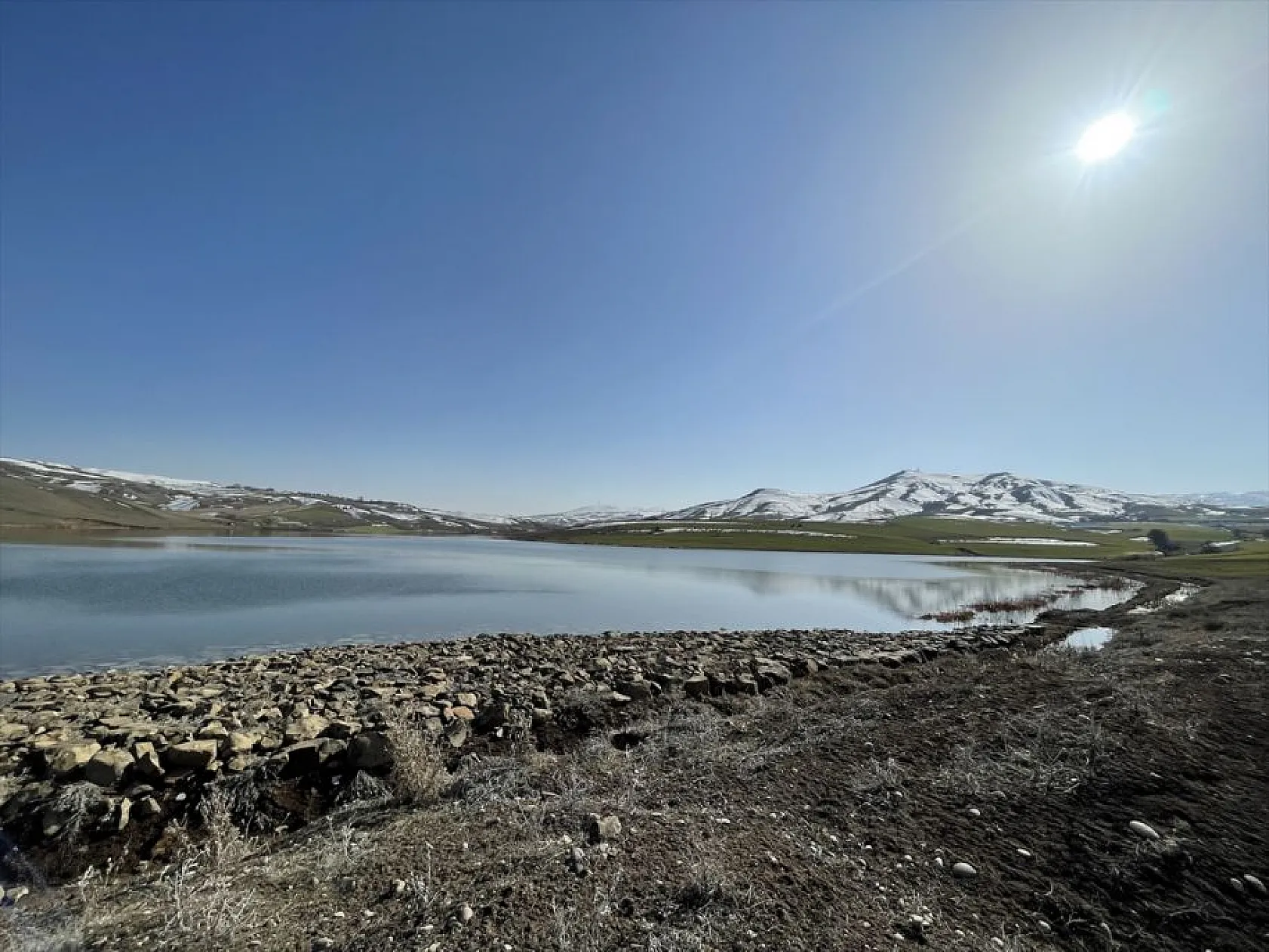 Artan yağışlar baraj ve göllere 'can suyu' oldu
