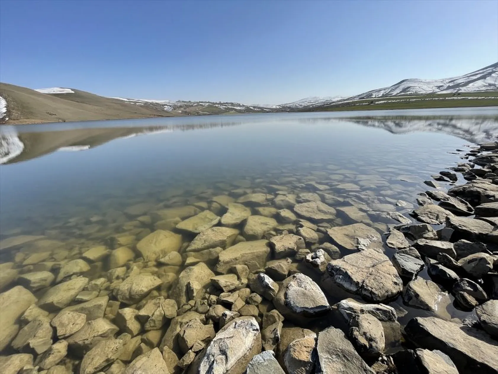 Artan yağışlar baraj ve göllere 'can suyu' oldu