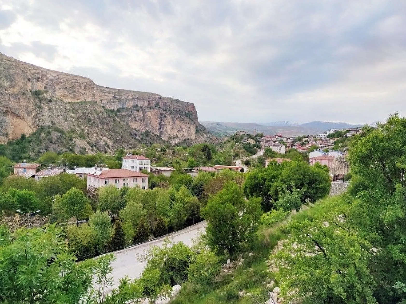 Doğal yaşamı ile dikkat çeken ilçe baharla renklendi