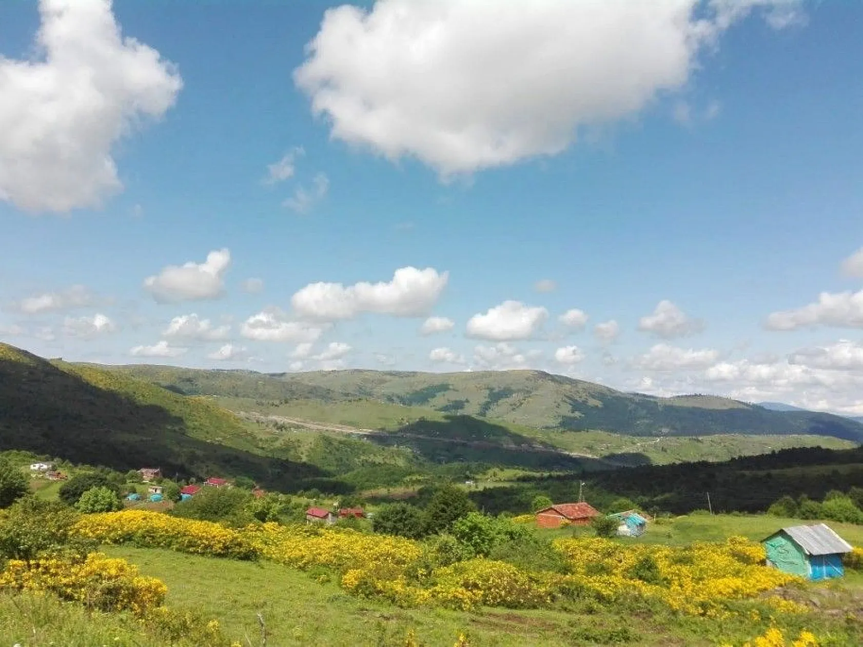 Ordu'nun yaylalarında kartpostallık görüntüler