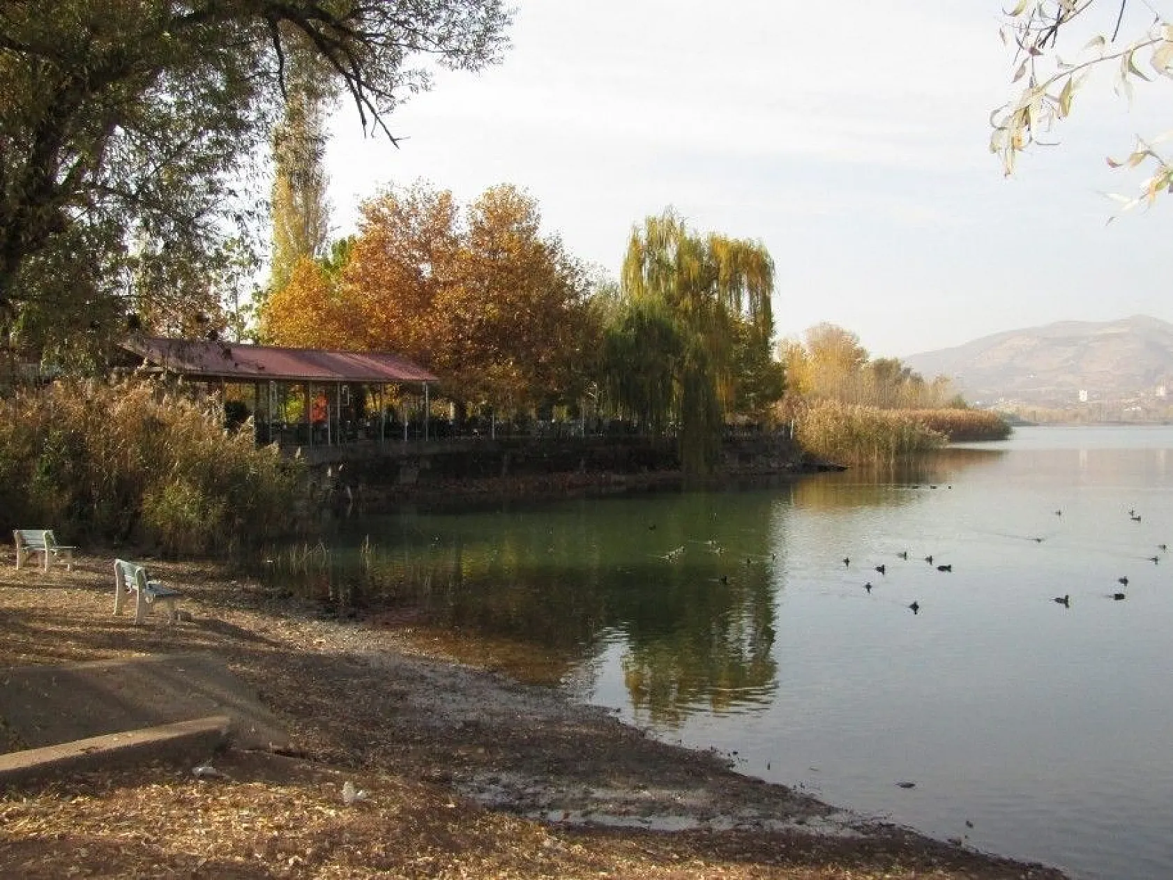 Gölbaşı'nda kartpostallık görüntüler oluştu