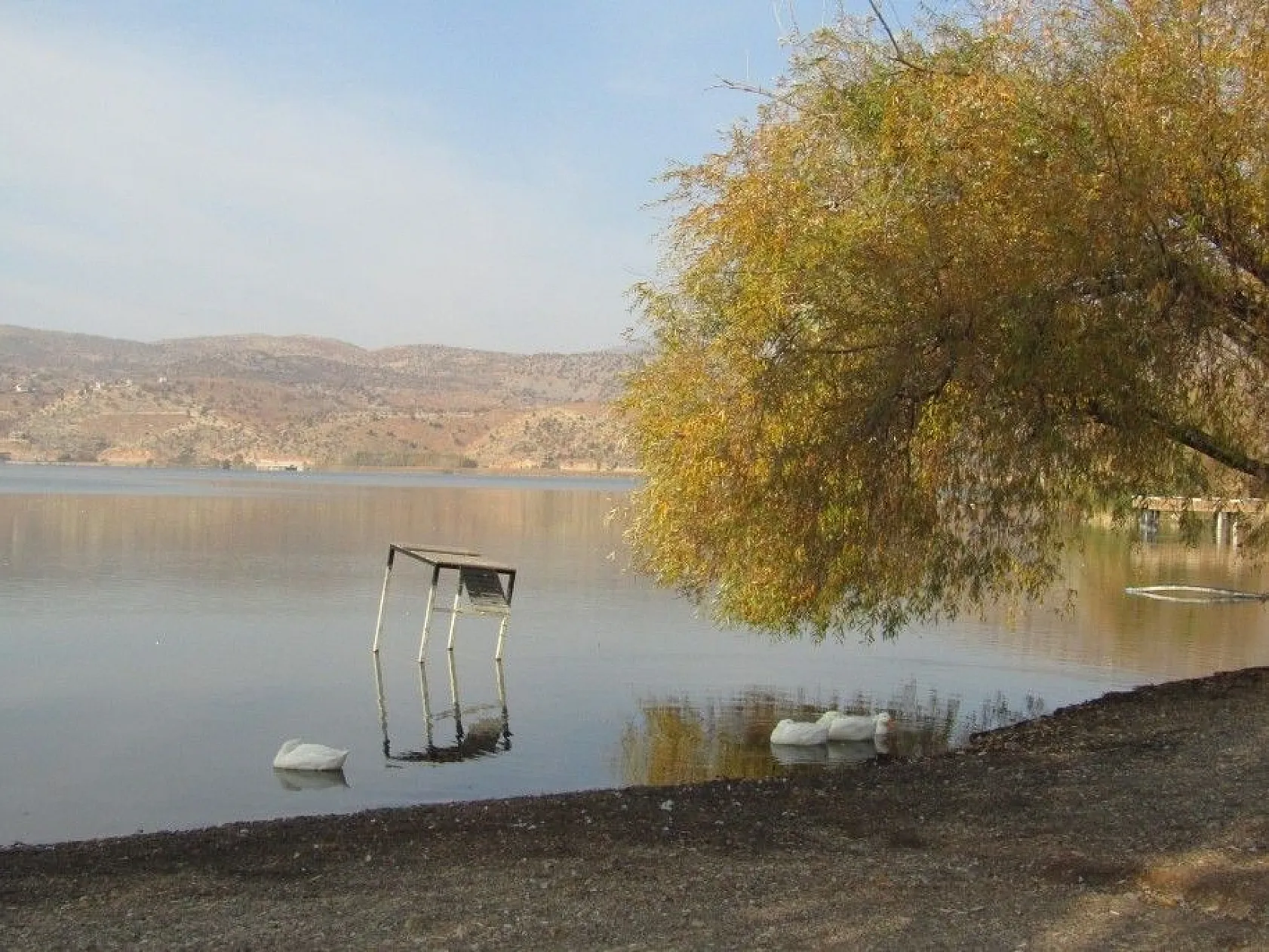 Gölbaşı'nda kartpostallık görüntüler oluştu