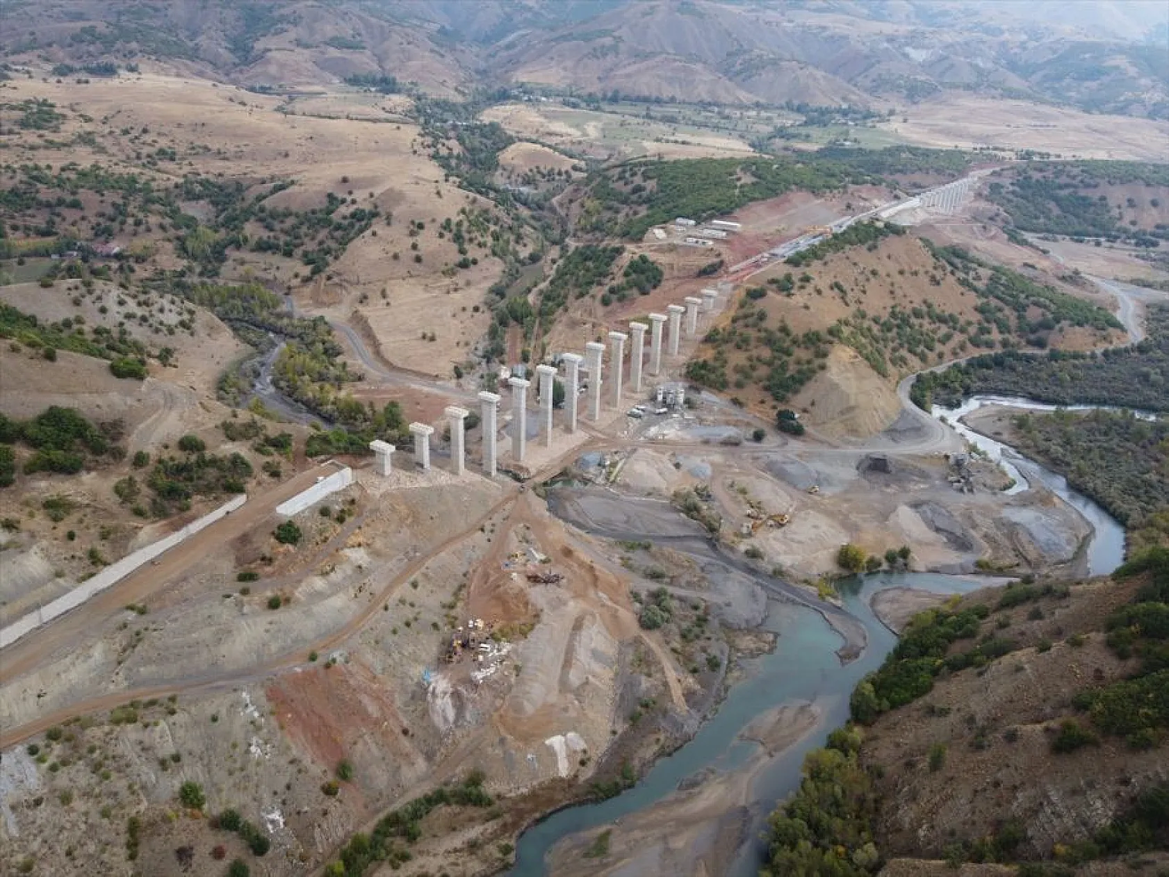 Gelinpertek ve Hırtik viyadükleri ulaşıma yeni rota sunacak