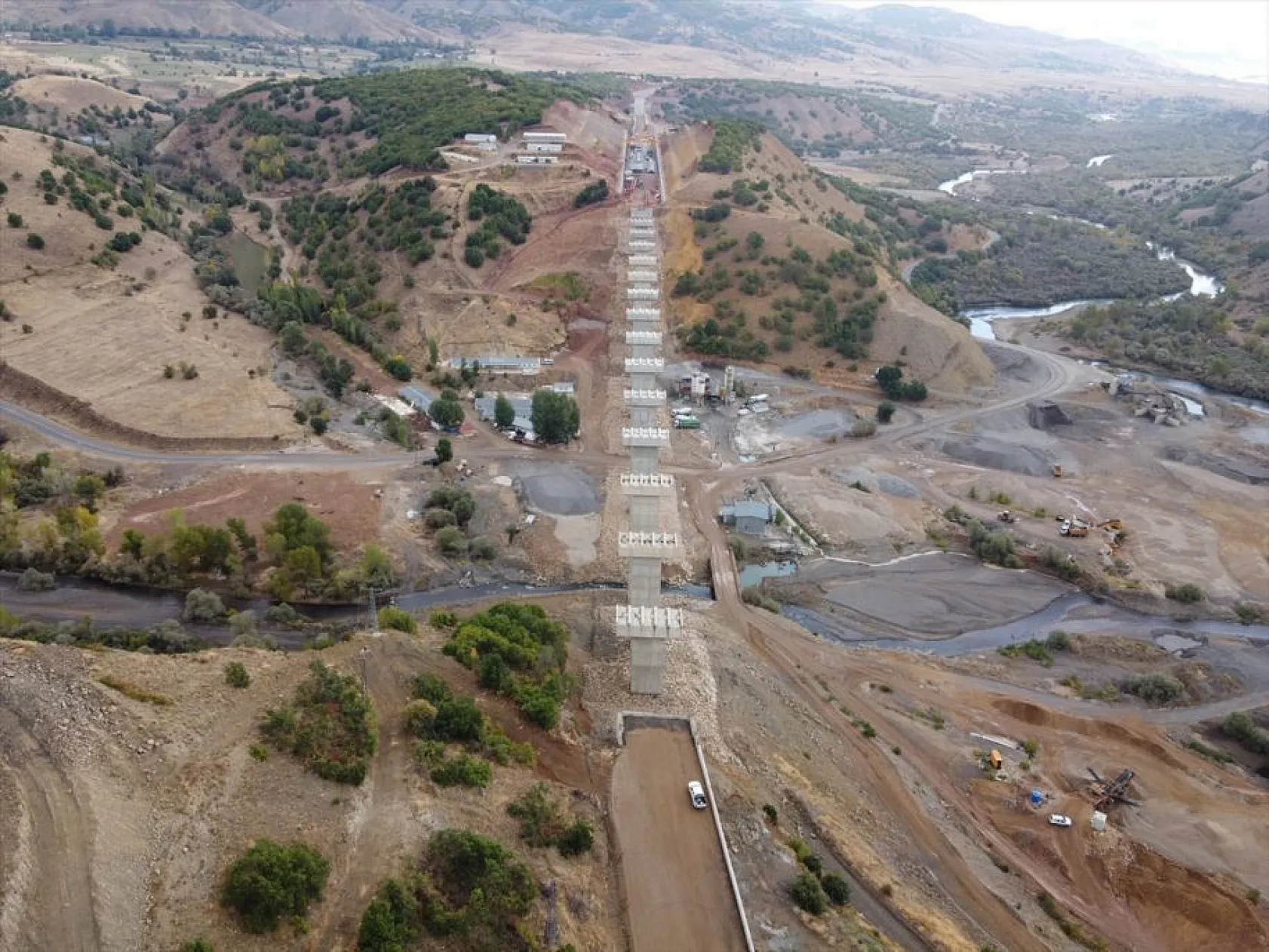Gelinpertek ve Hırtik viyadükleri ulaşıma yeni rota sunacak