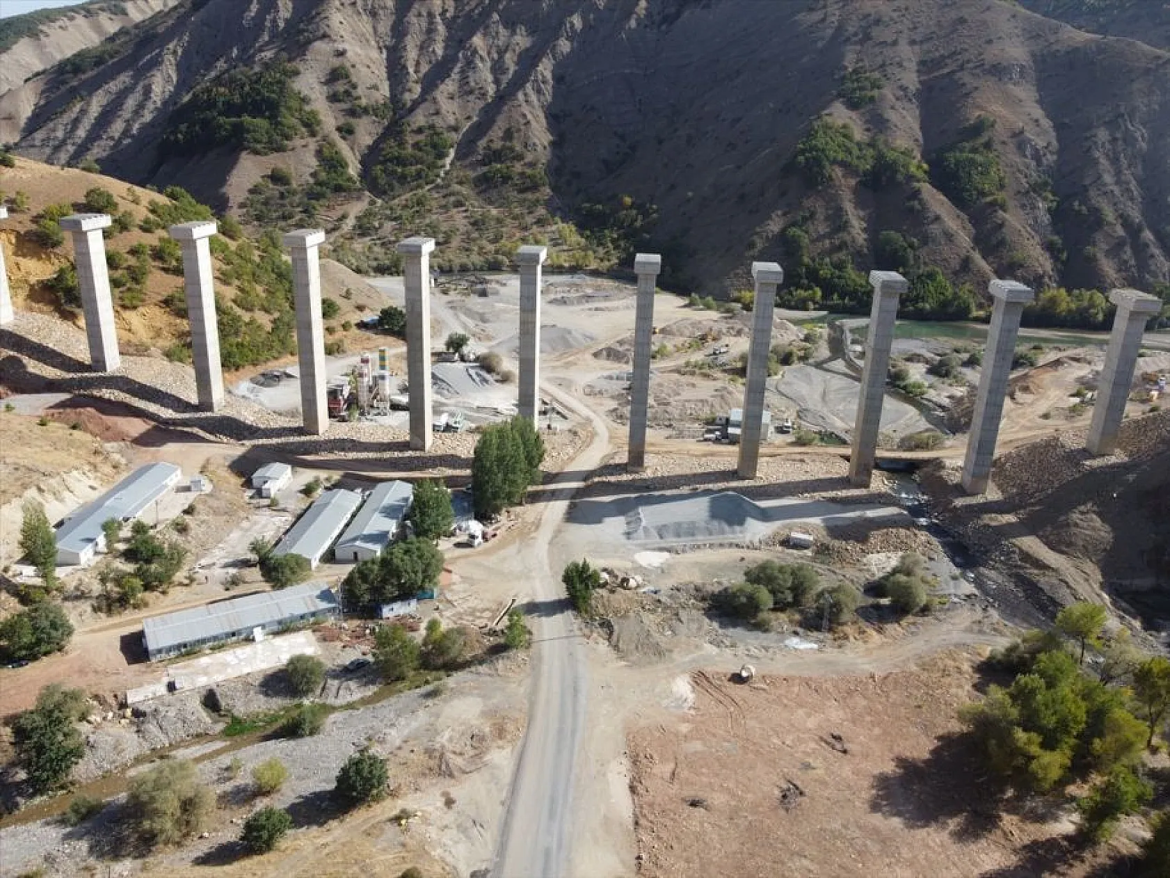 Gelinpertek ve Hırtik viyadükleri ulaşıma yeni rota sunacak