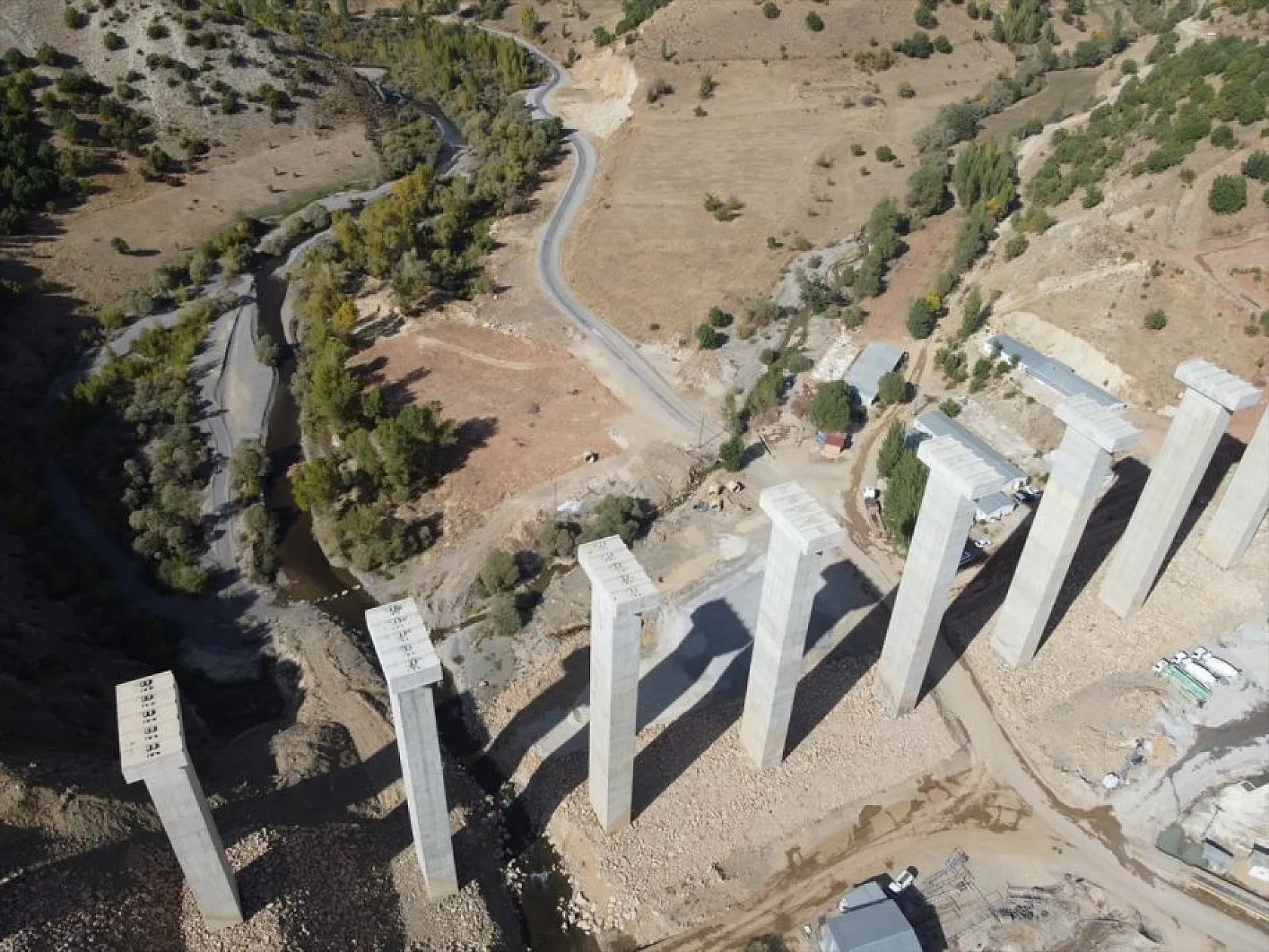 Gelinpertek ve Hırtik viyadükleri ulaşıma yeni rota sunacak
