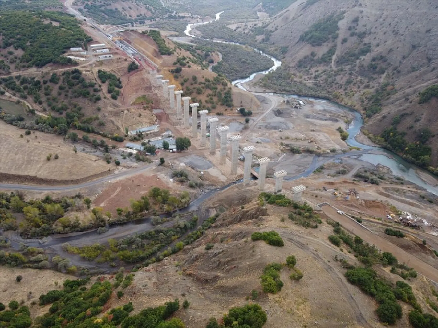 Gelinpertek ve Hırtik viyadükleri ulaşıma yeni rota sunacak