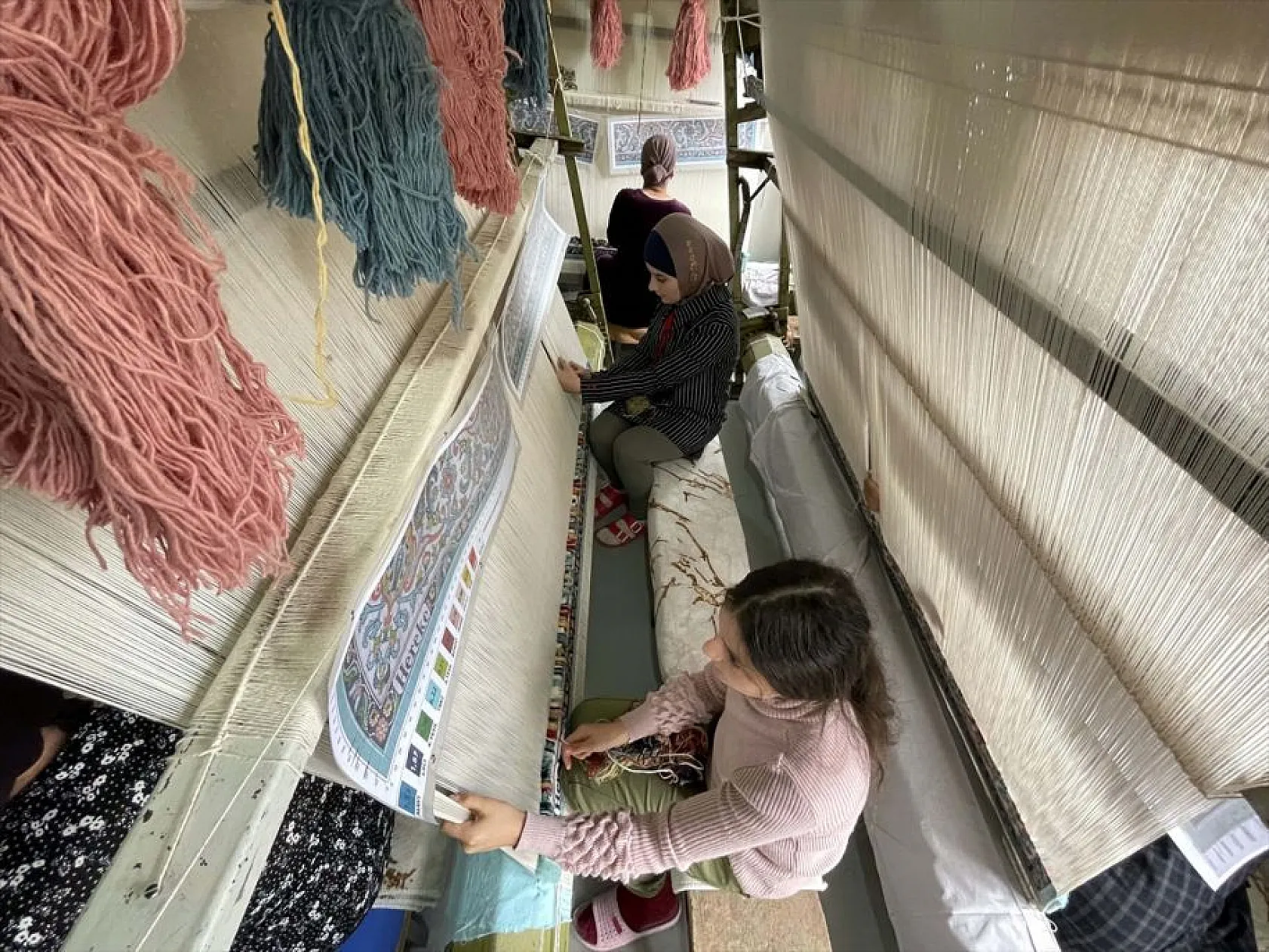 Ahıska Türkü kadınlar Türkiye'de meslek öğreniyor