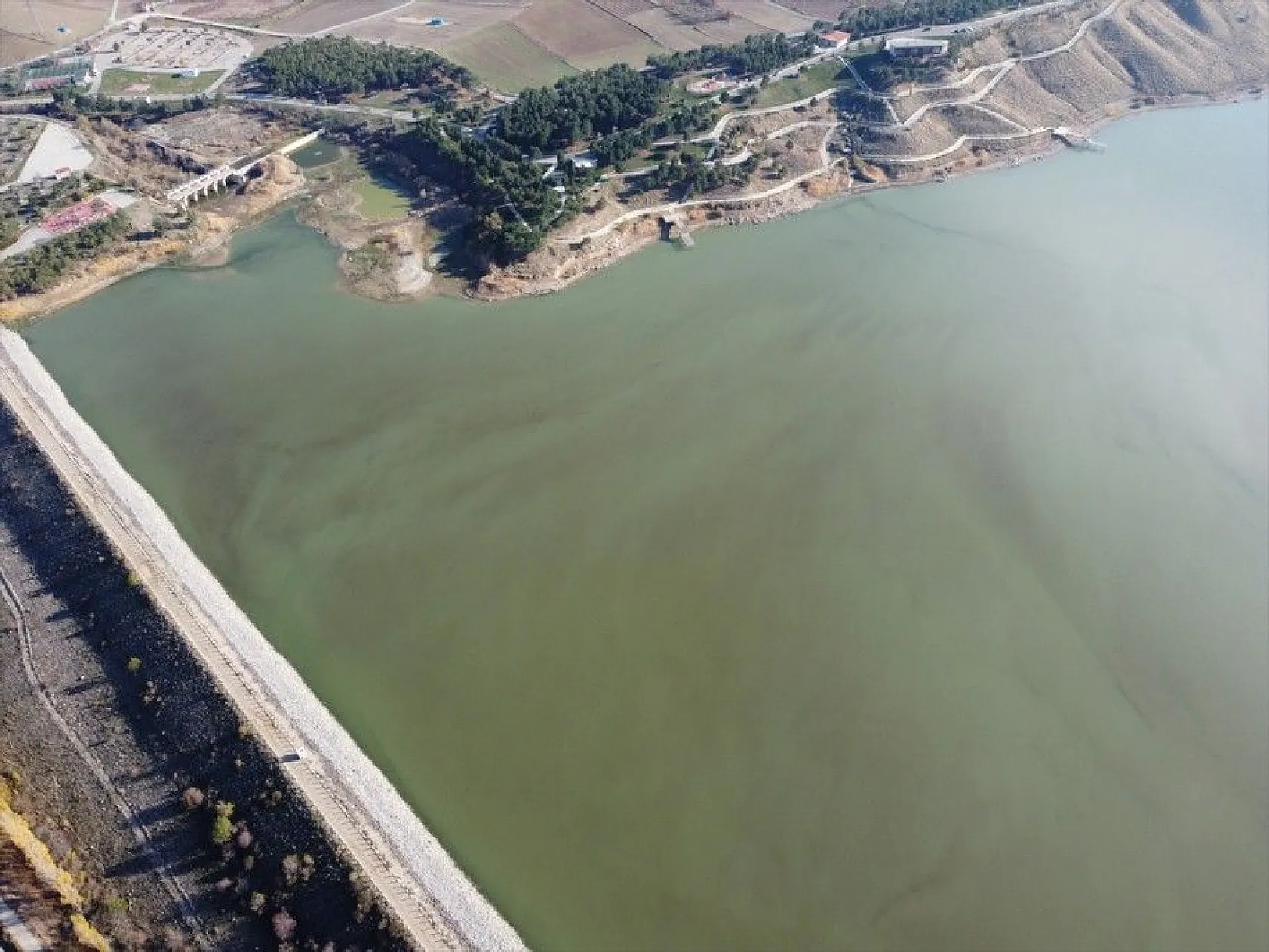 Su seviyesi son yağışlardan sonra arttı