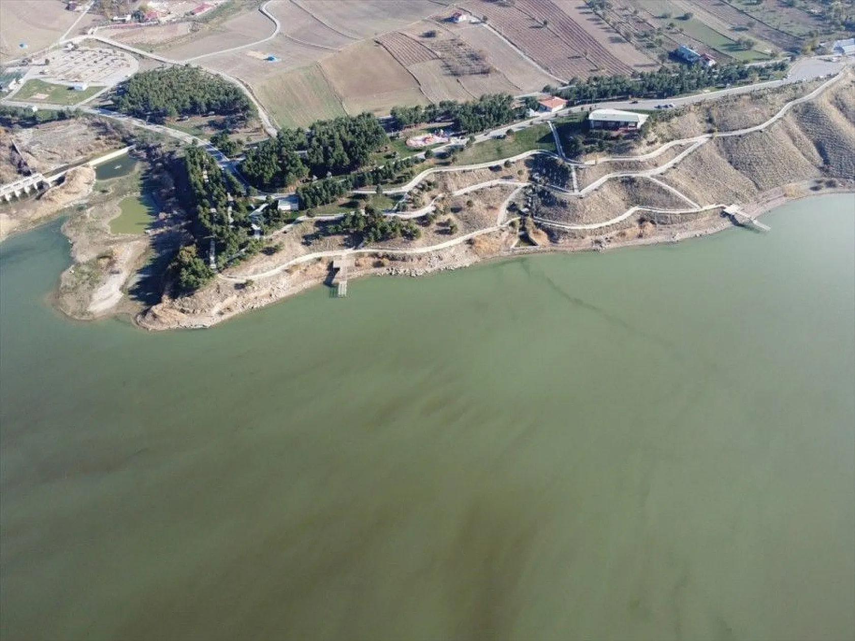 Su seviyesi son yağışlardan sonra arttı